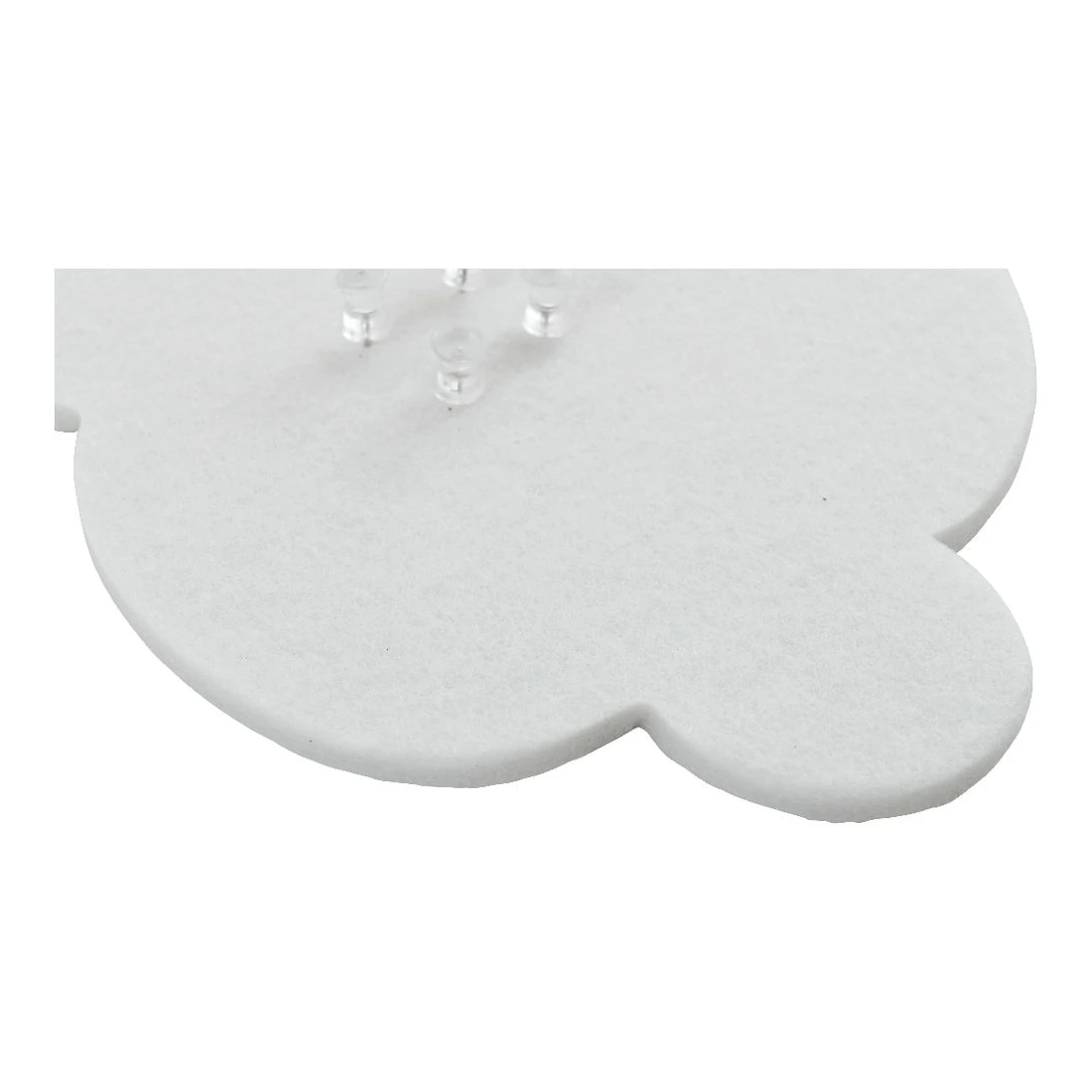 6 Otto Adhesive Cloud Feltboards Grey 3 Pack, 6 of 8