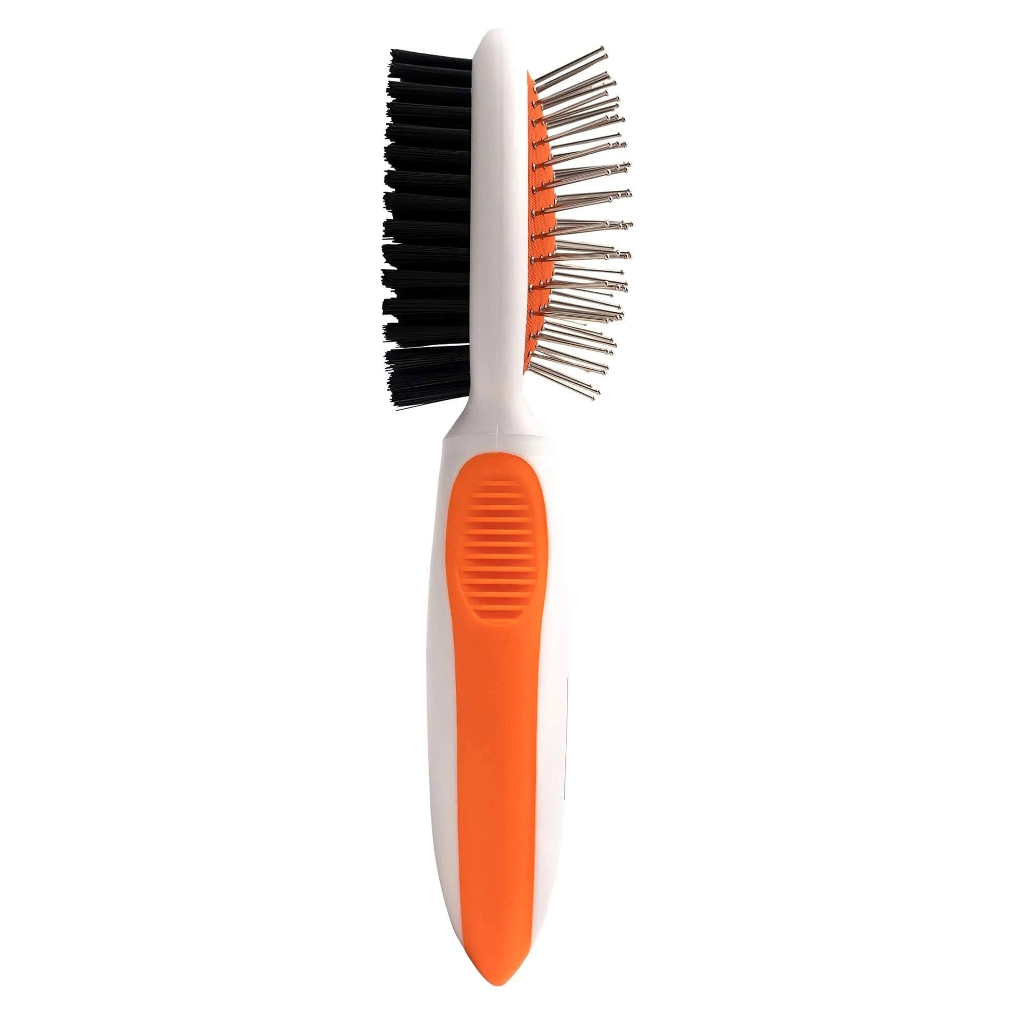 1 Wahl Orange-White Double Sided Pin-Bristle Brush Small, 1 of 2