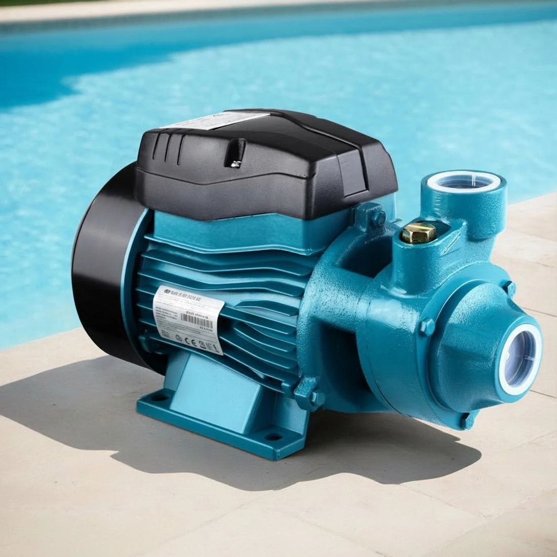 4 Giantz Peripheral Water Pump Garden Boiler Car Wash Auto Irrigation House QB60 - Blue, 4 of 4