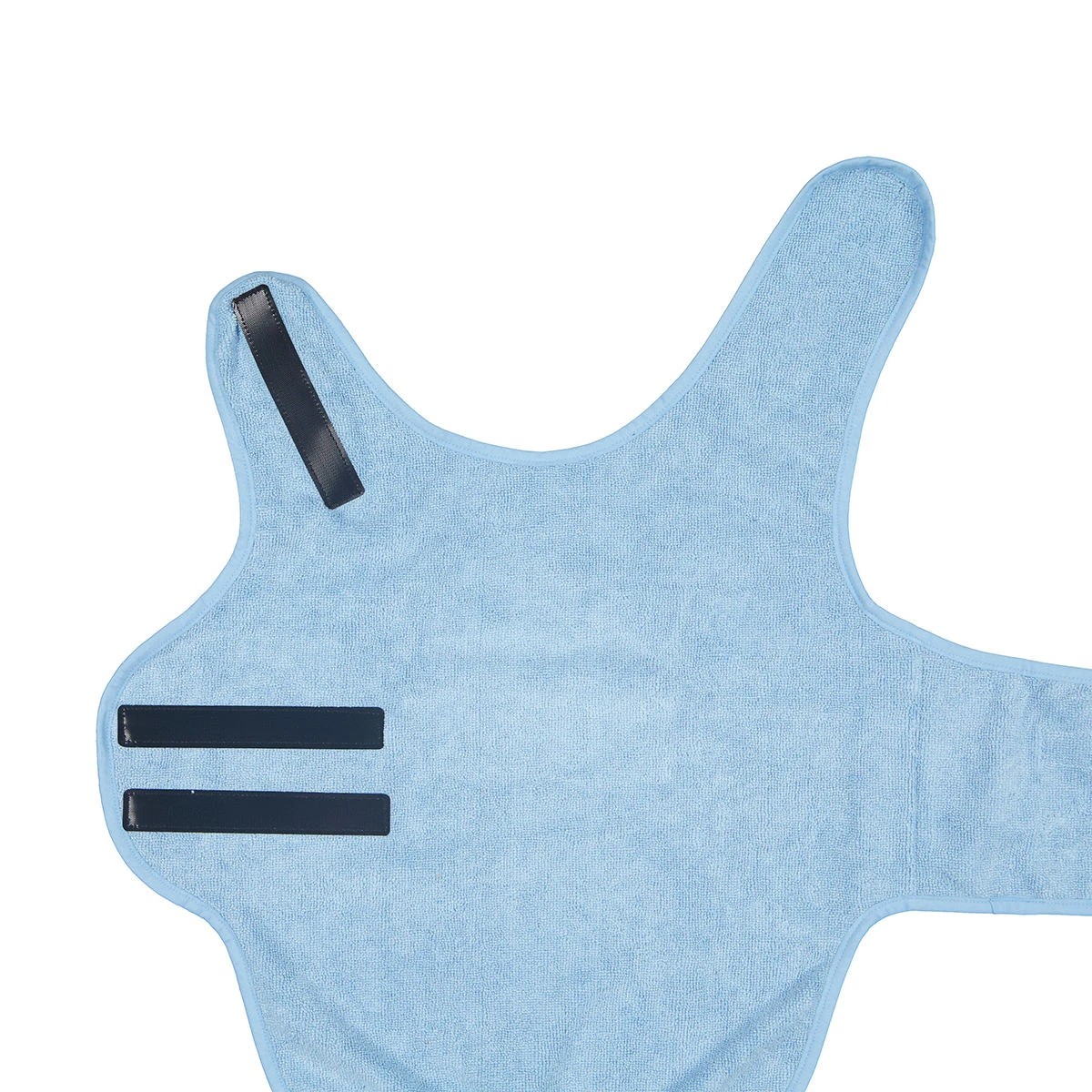 9 Pet Bathrobe - Medium, Blue, 9 of 10