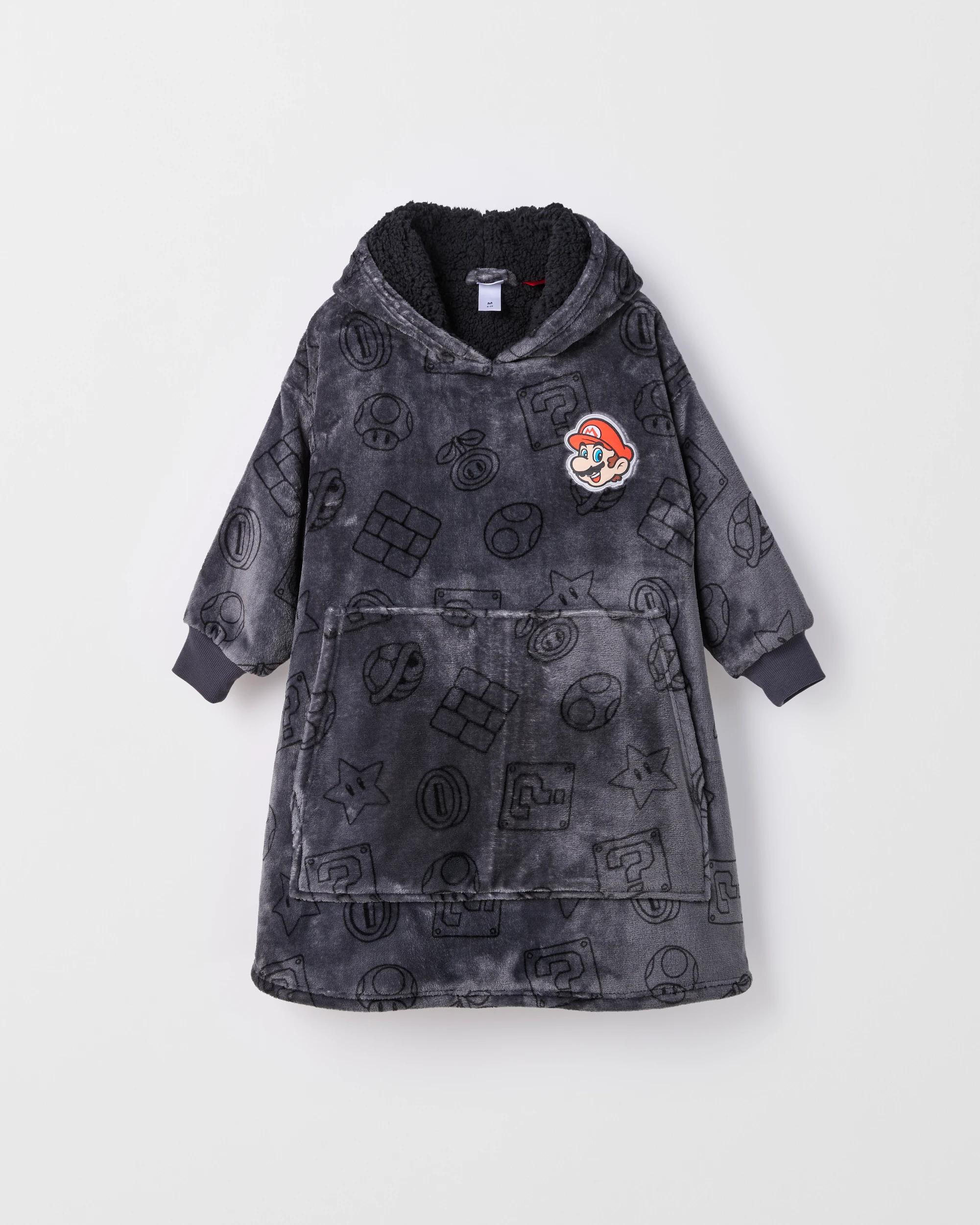 1 Super Mario Oversized Hoodie MARIO, 1 of 3