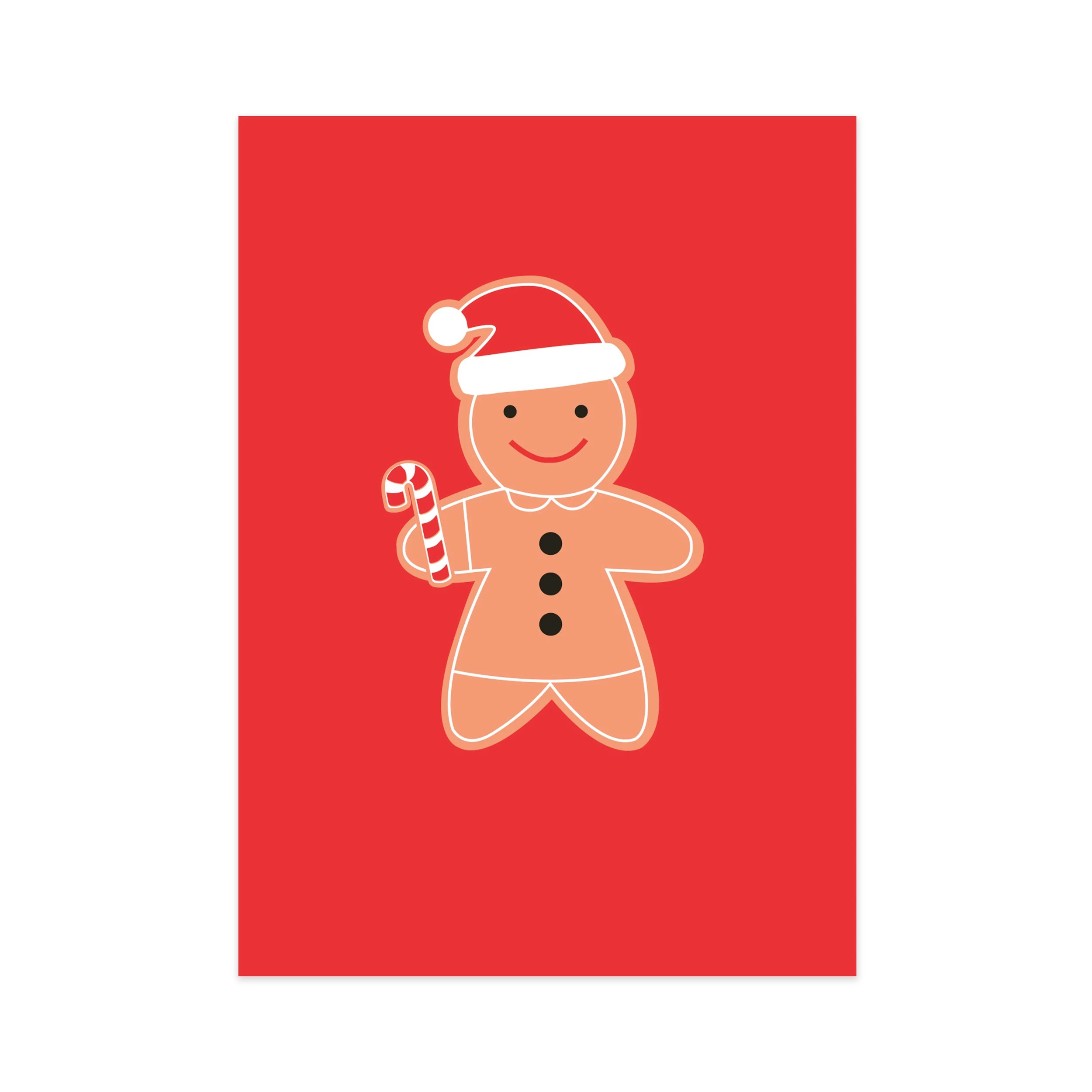 2 8 Pack Hallmark Boxed Charity Christmas Cards - Gingerbread Man, 2 of 4