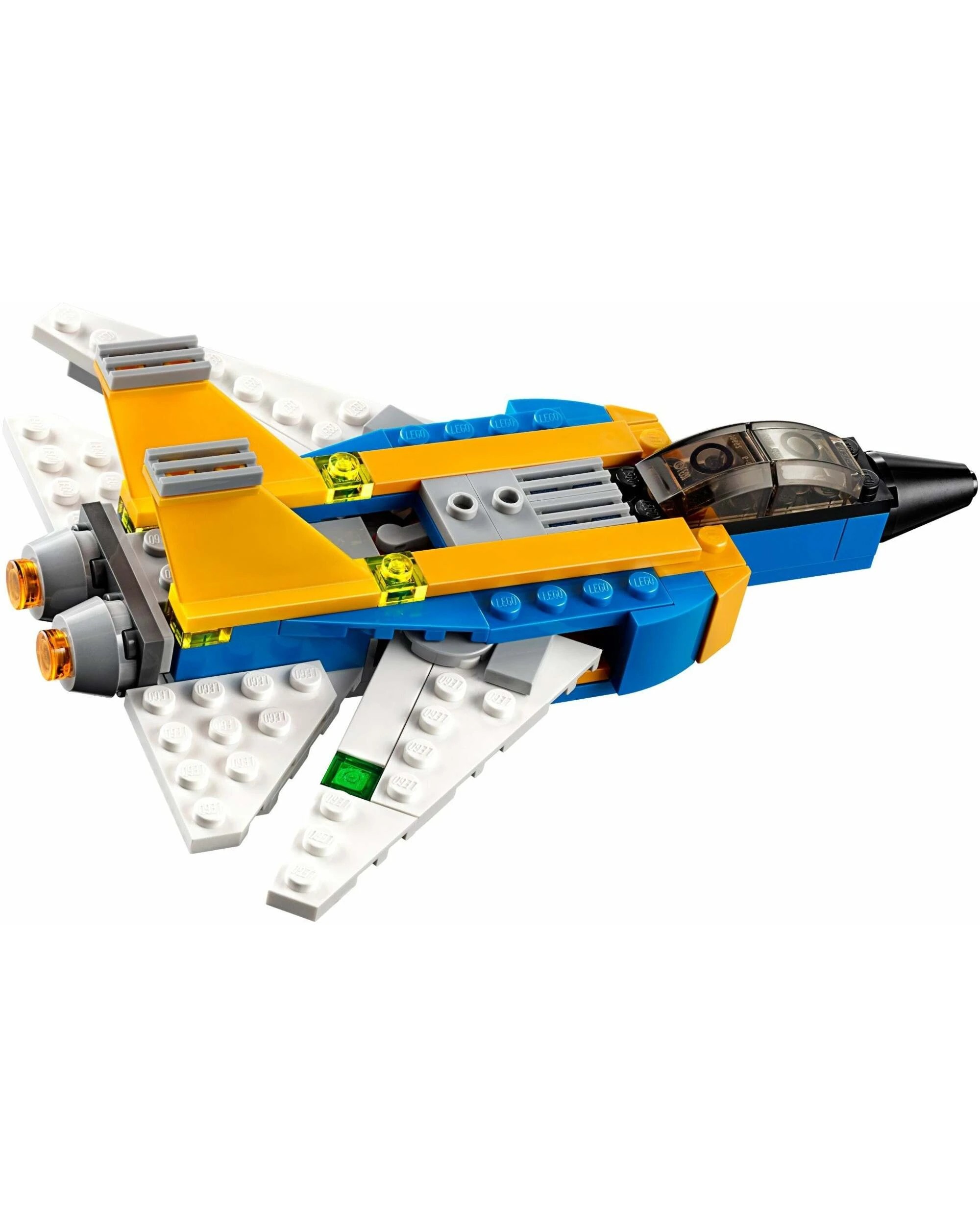 3 LEGO 31042 Super Soarer 3-in-1 Jet, Airplane, Futuristic Plane Building Set, 3 of 5