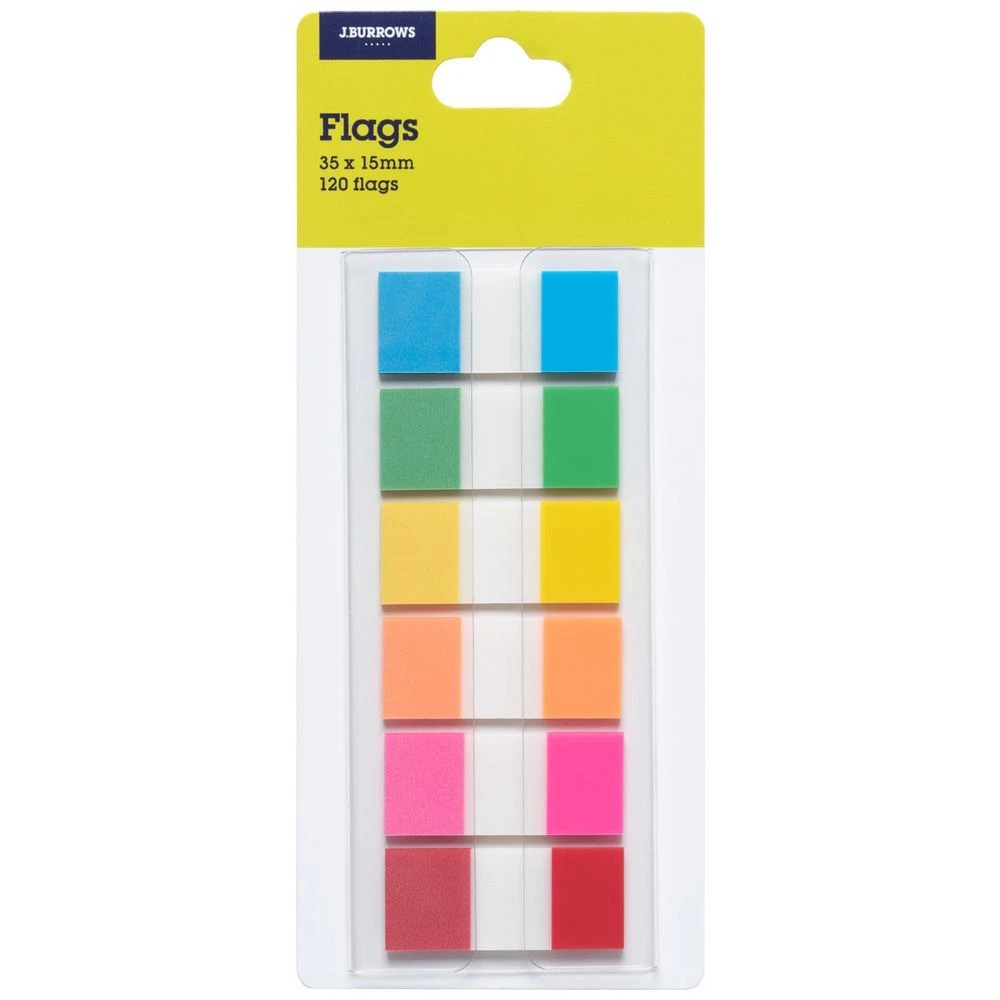 1 J.Burrows Flags 15x35mm Assorted 6 Pack, 1 of 4