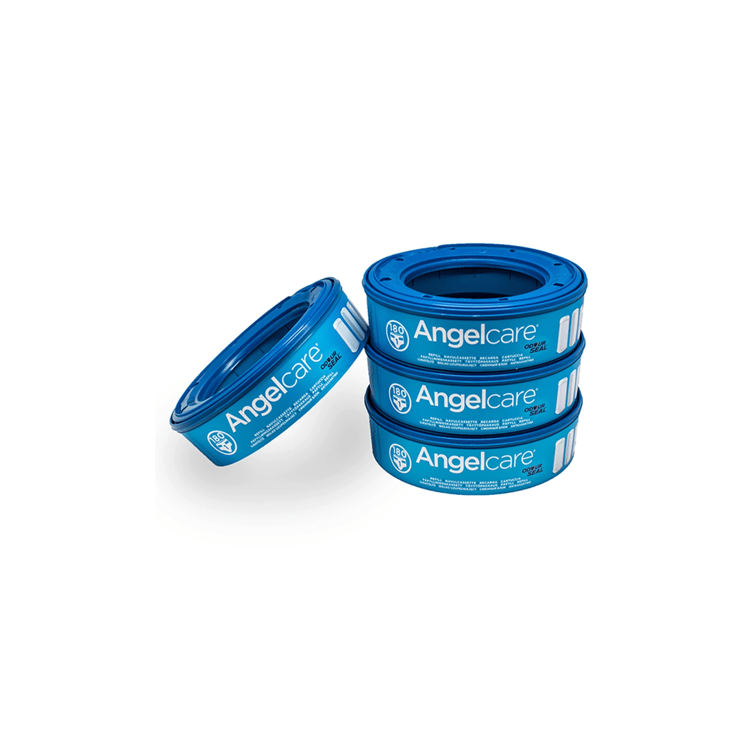 2 Angelcare 4pk Baby Nappy Diaper Disposal Cassette Refills
 - Blue, 2 of 9