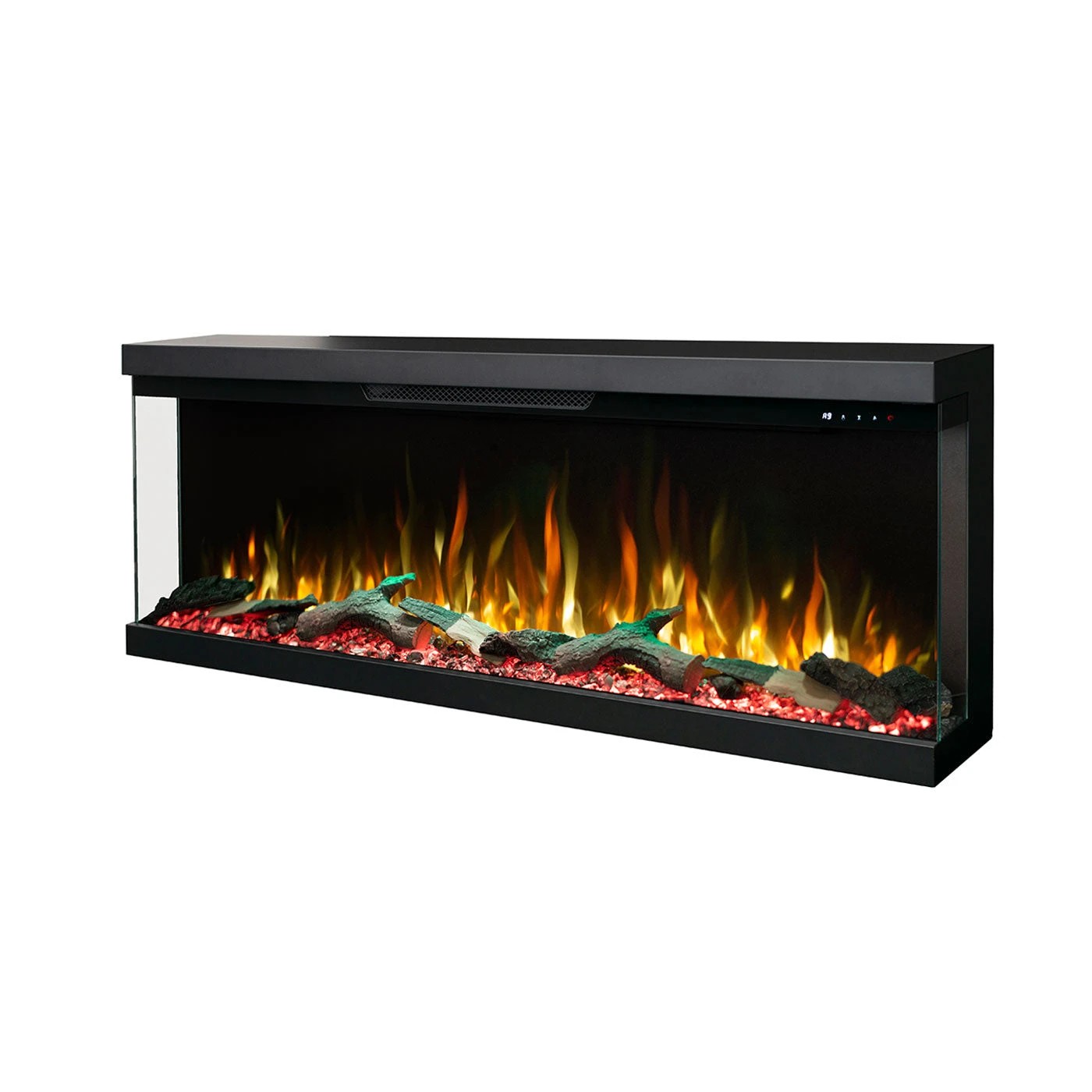 5 Moda Living Aspen 50 inch 3-Sided Electric Fireplace - Black, 5 of 7