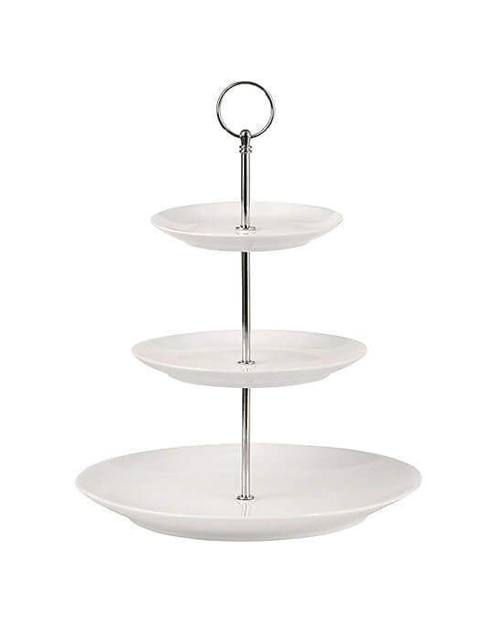 1 Maxwell & Williams 3-tier Cake Stand High Quality Durable Cake Display
 - White, 1 of 3