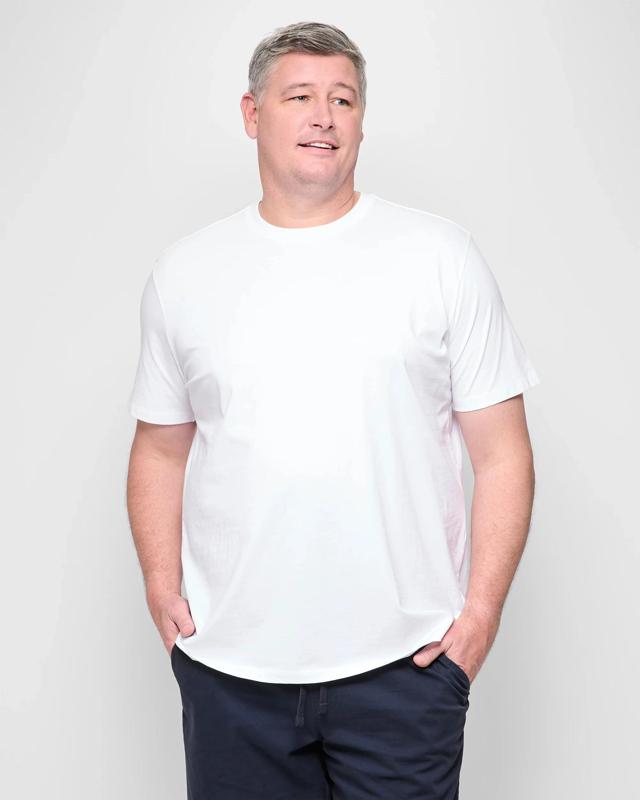 Target Man Plus Plus Size Australian Cotton Crew T-S