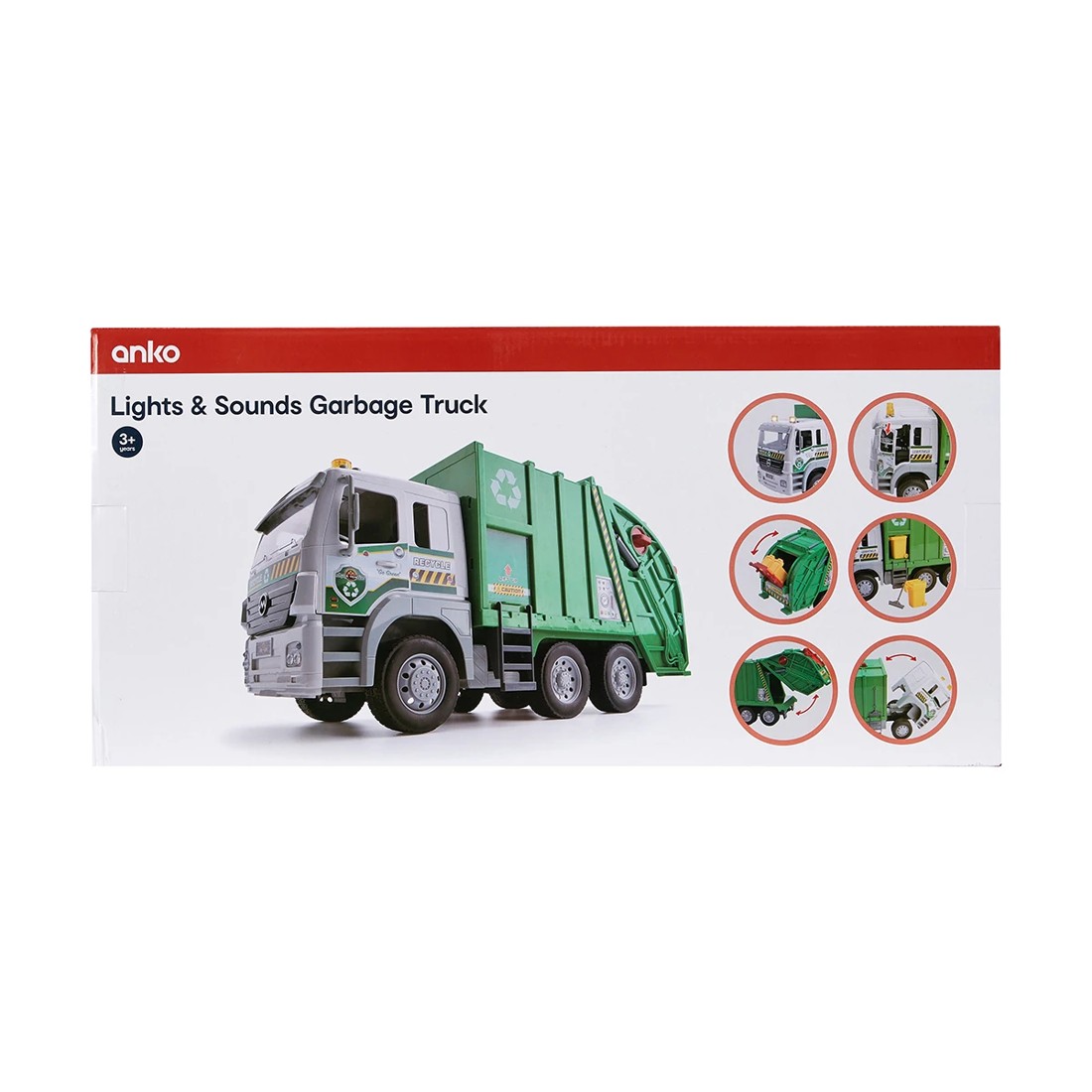 10 Lights & Sounds Garbage Truck, 10 of 10