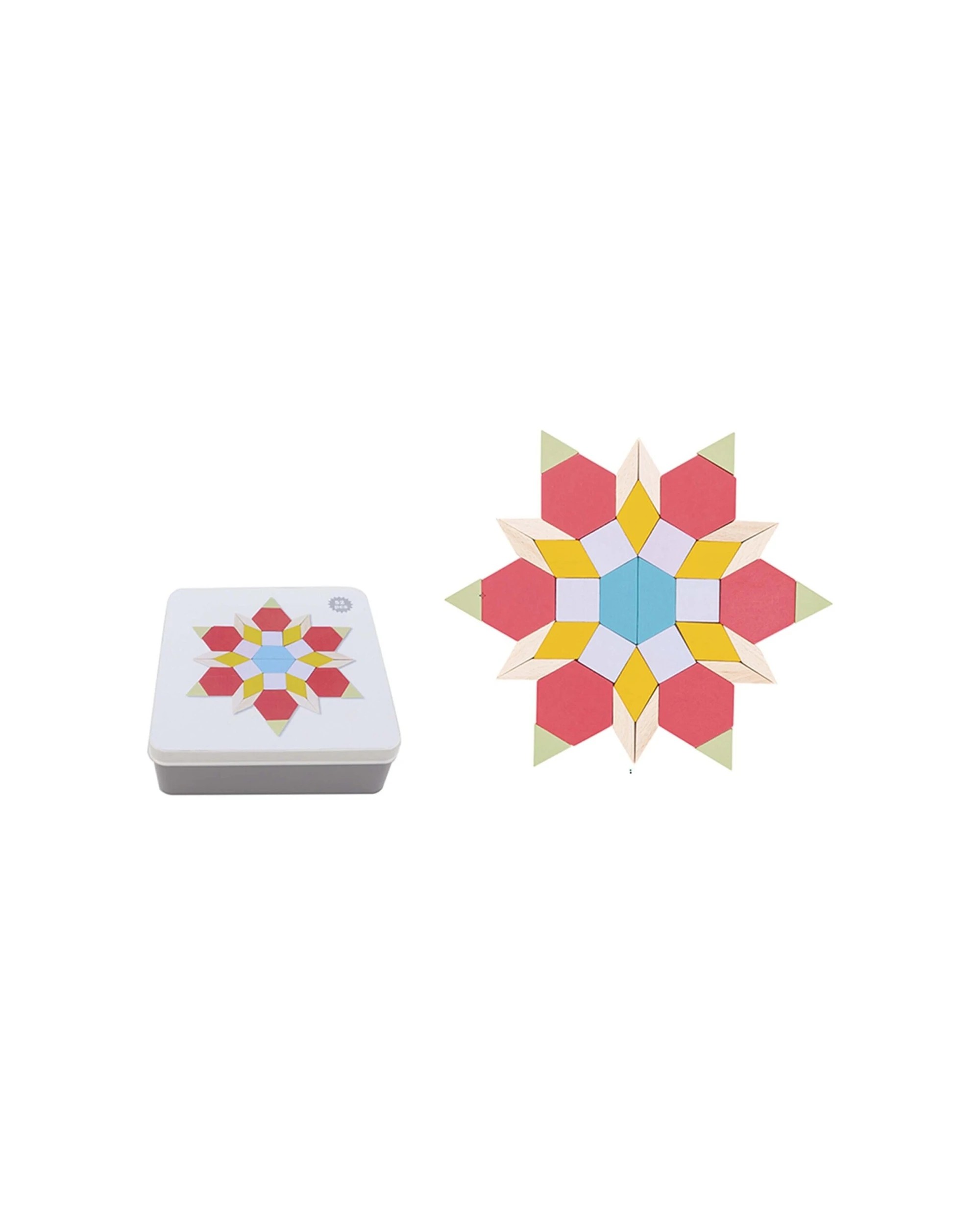 2 Kaper Kidz Calm & Breezy Blocks In Tin Box Toys Play Set, 2 of 3