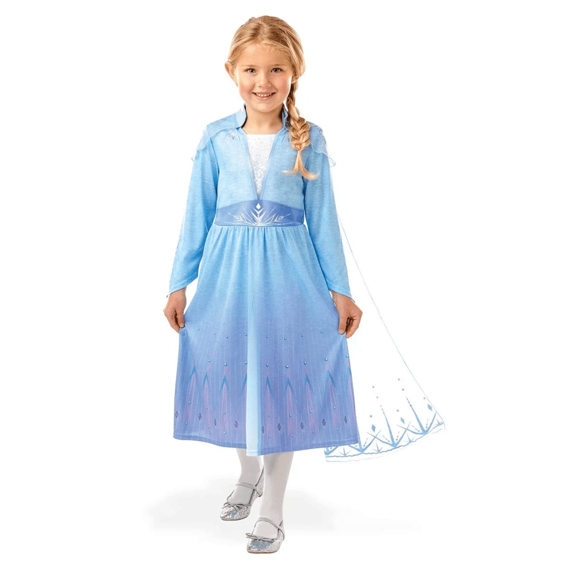 1 Disney Frozen Elsa Child Costume - Ages 4-6, 1 of 5