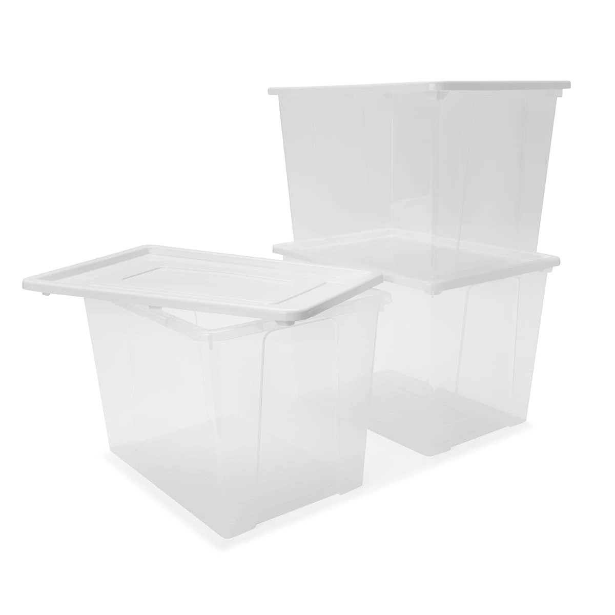 2 3 pack 20L Storage Boxes, 2 of 5