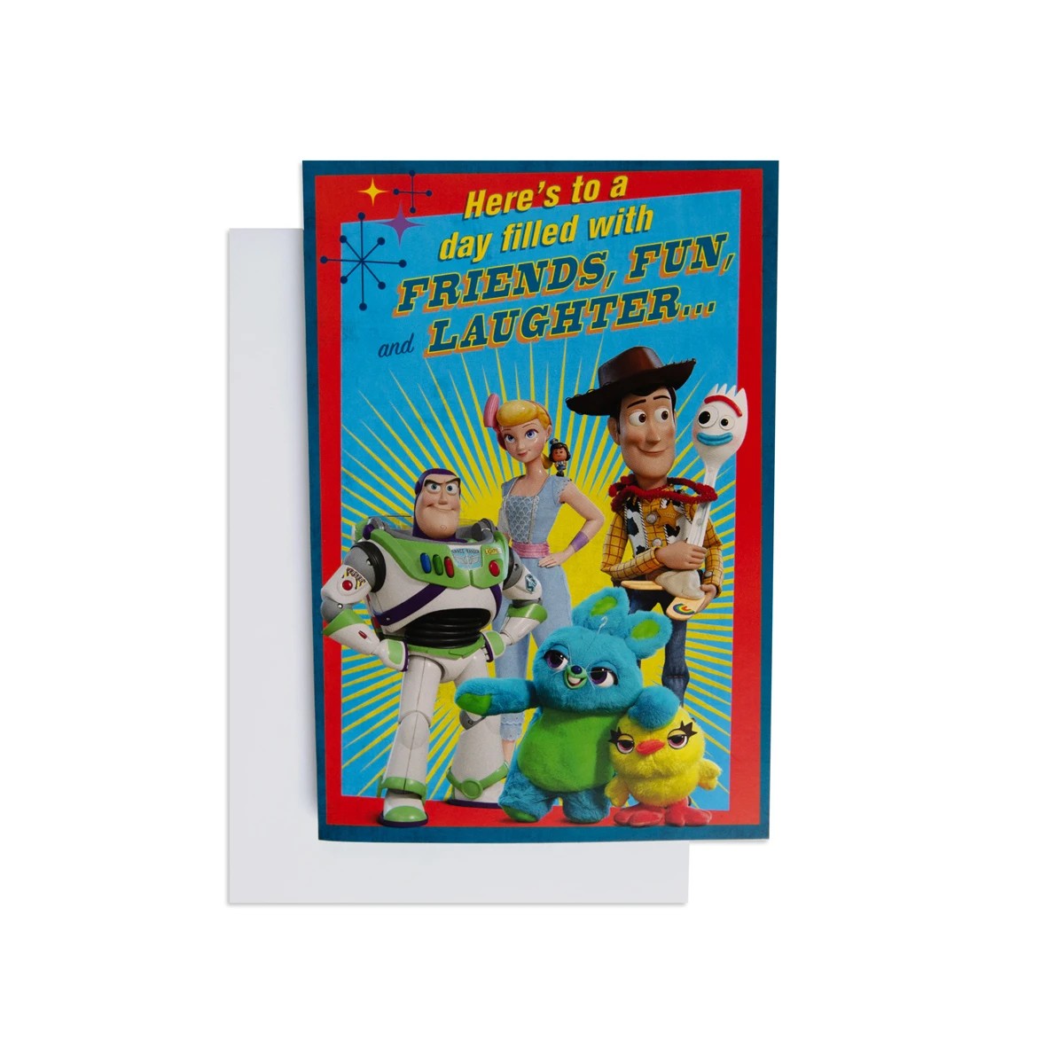 1 Hallmark Disney Pixar Toy Story Interactive Birthday Card - Friends, Fun & Laughter, 1 of 4
