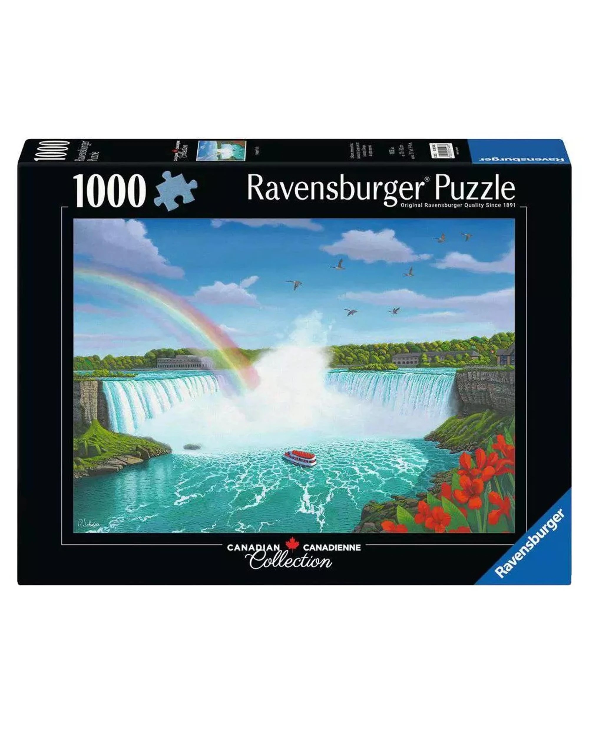 1 Ravensburger Canadian Collection Niagara Falls 1000 Piece Jigsaw Puzzle, 1 of 1