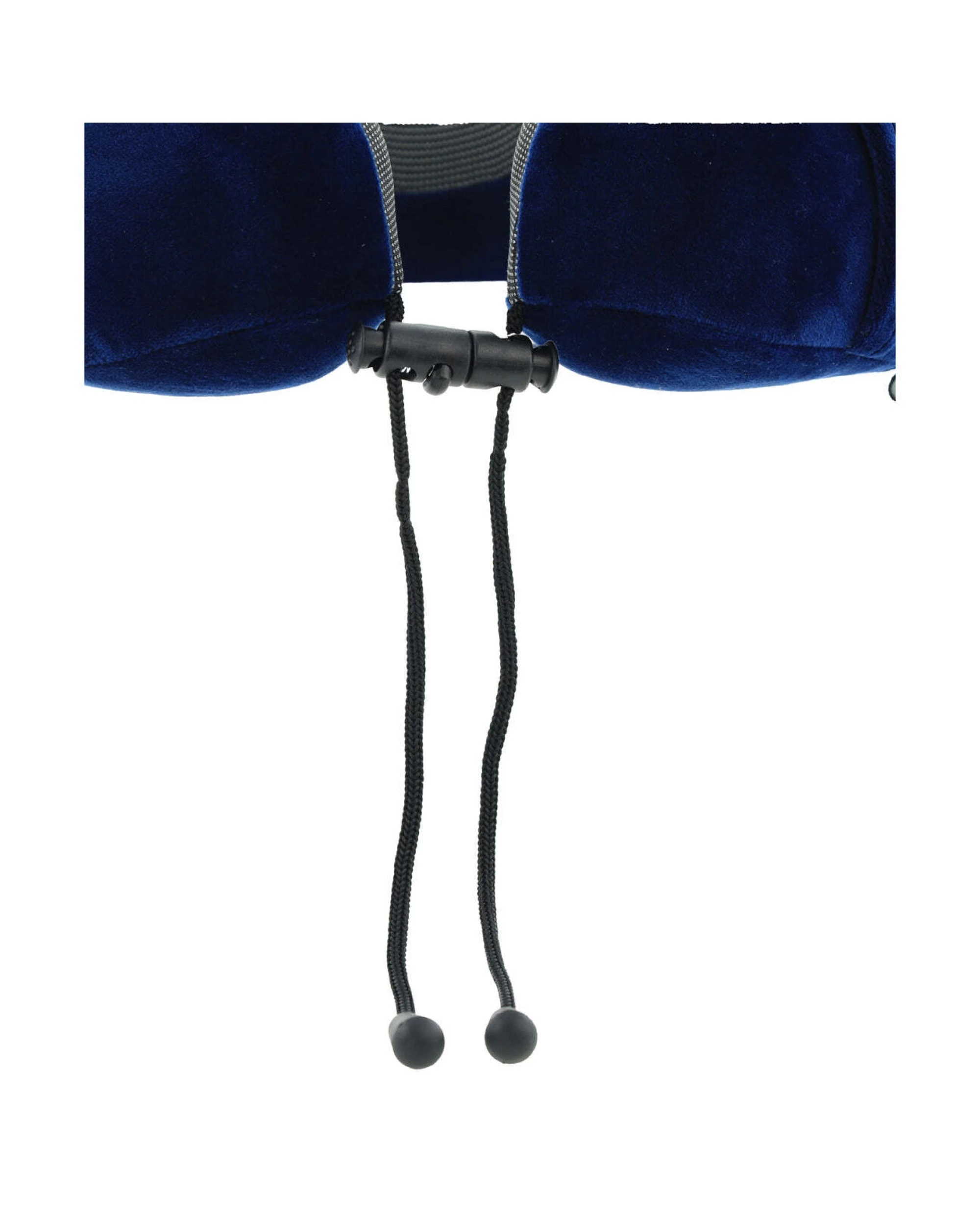 3 Milleni Memory Foam Comfort Ergonomic Air Travel Neck Pillow Neck Support Flight - Navy, 3 of 5