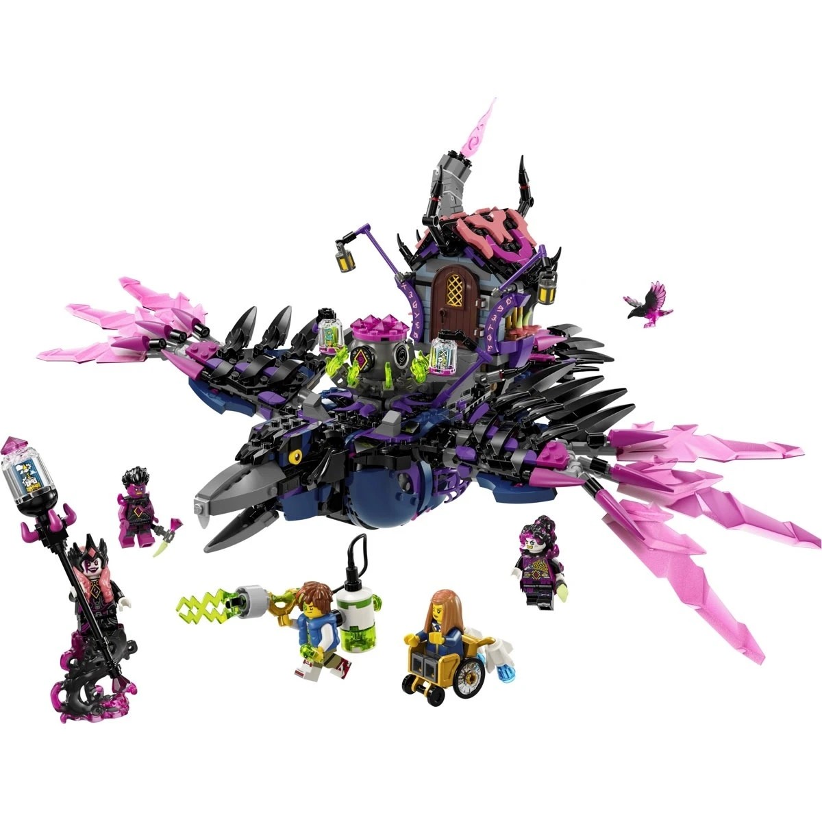 3 LEGO DREAMZzz The Never Witch’s Midnight Raven 71478, 3 of 10