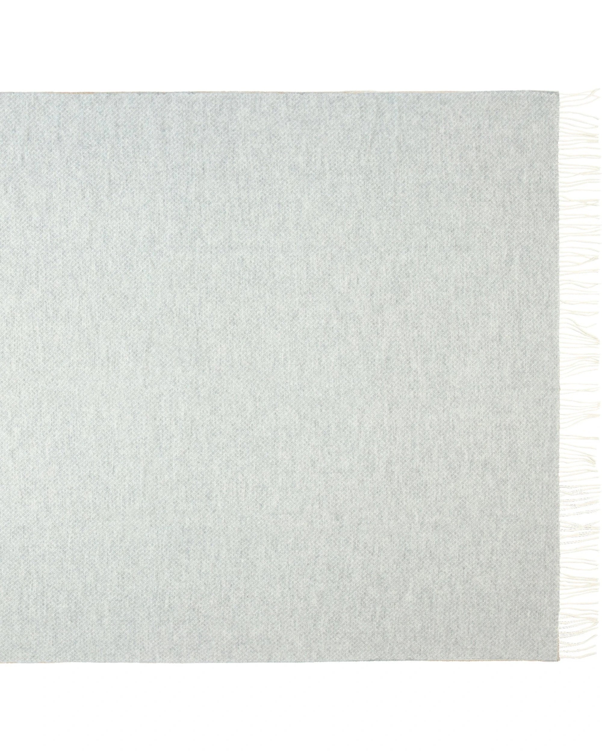 3 Codu Chiswick Cashmere & Merino Wool Blend Soft Throw Rug Home Decor Light, 3 of 3