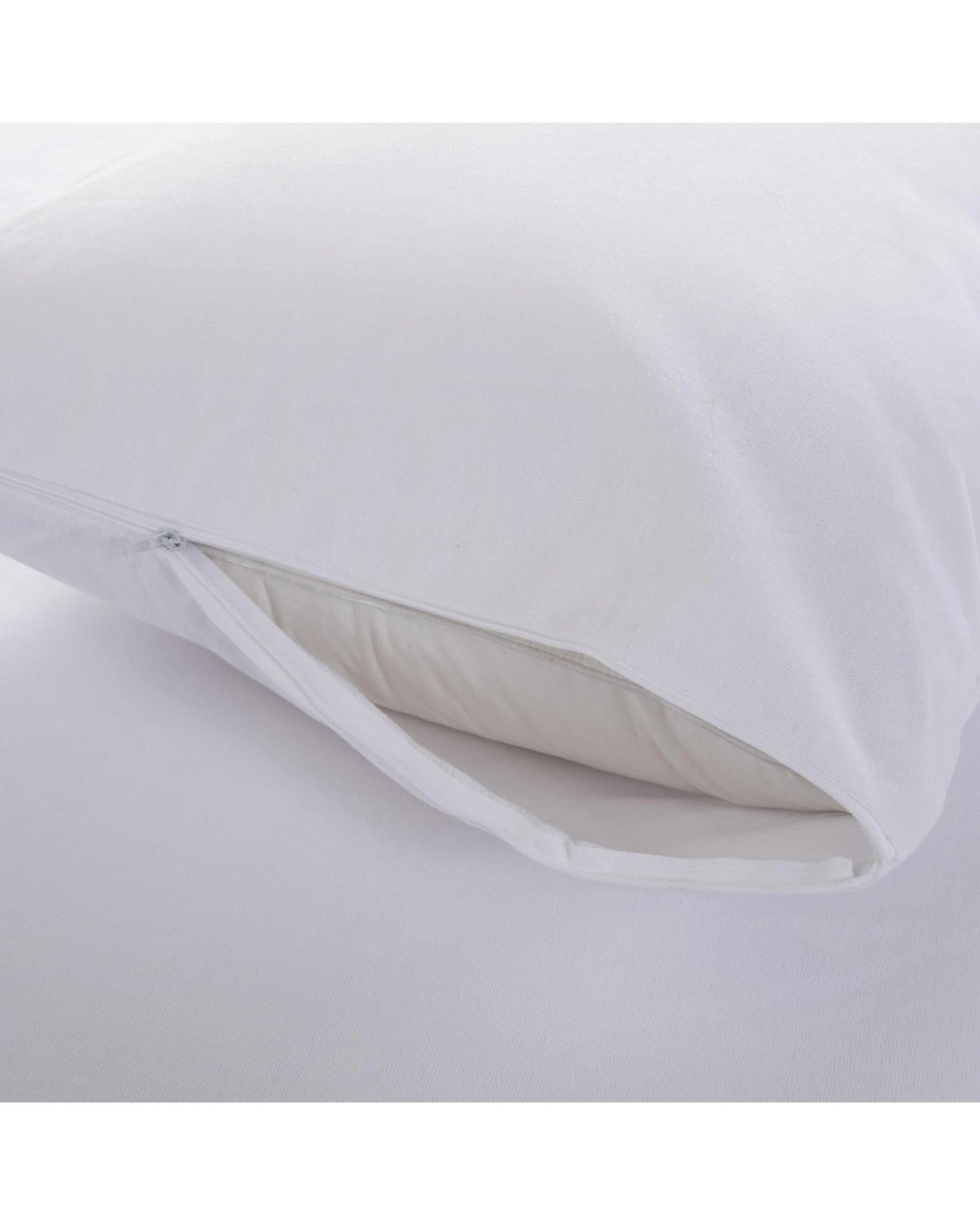 5 Bianca Bedding DELUXE WATERPROOF COTTON VELOUR MATTRESS PROTECTOR - Super King - White, 5 of 6