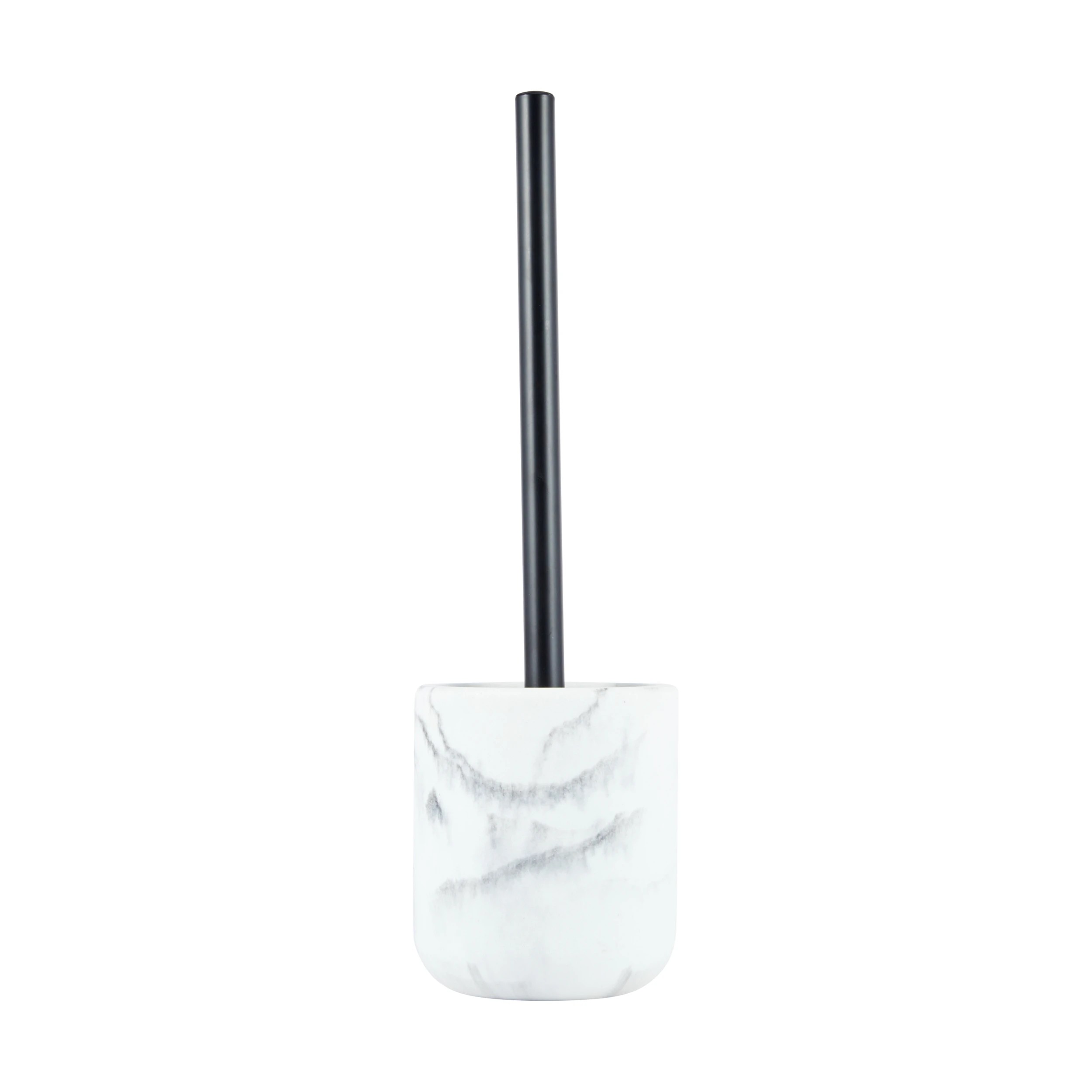 6 Marble Look Toilet Brush - Anko - White, 6 of 6