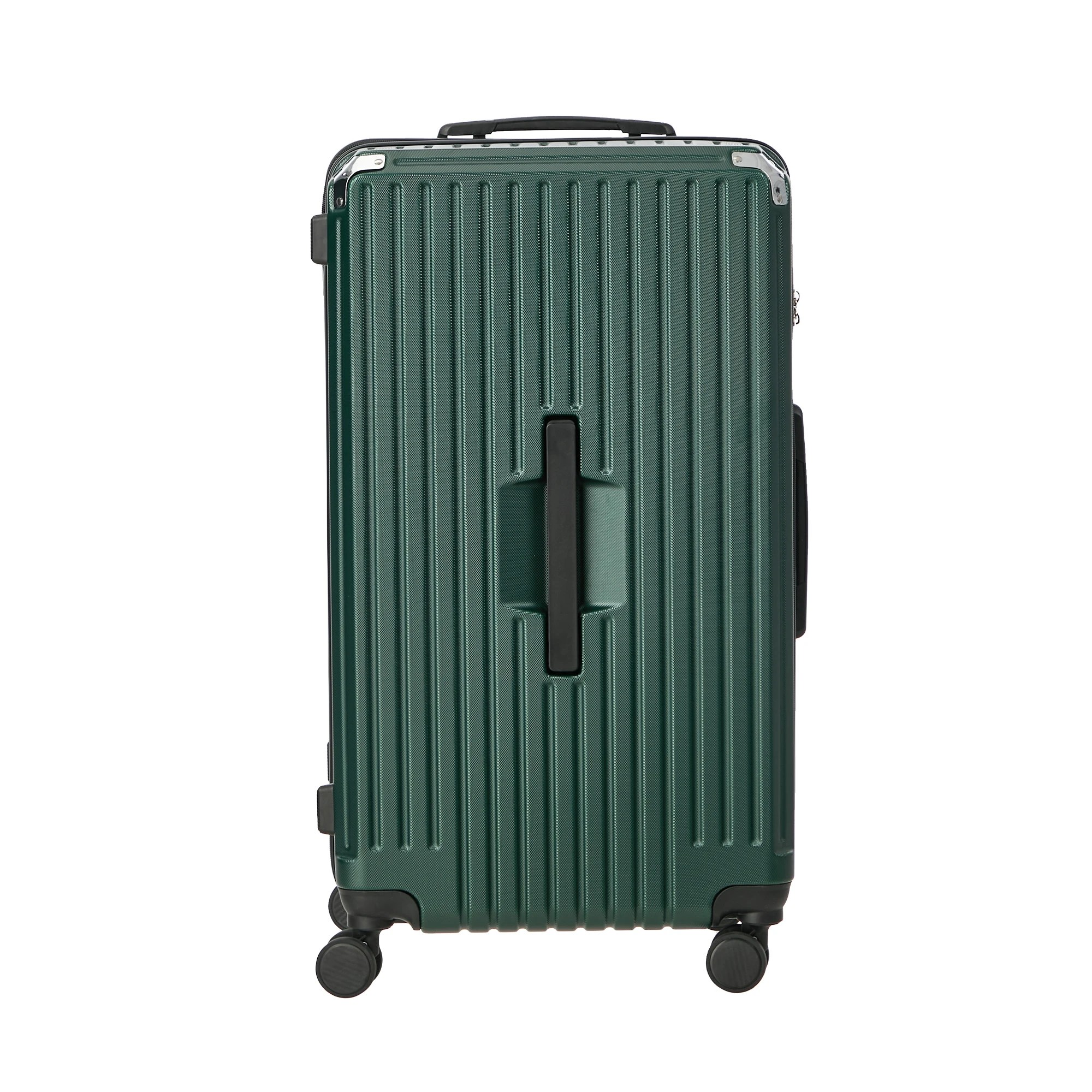 6 Mazam 32" Luggage Suitcase TSA Hard Shell Case with Cup Holder - Green, 6 of 9