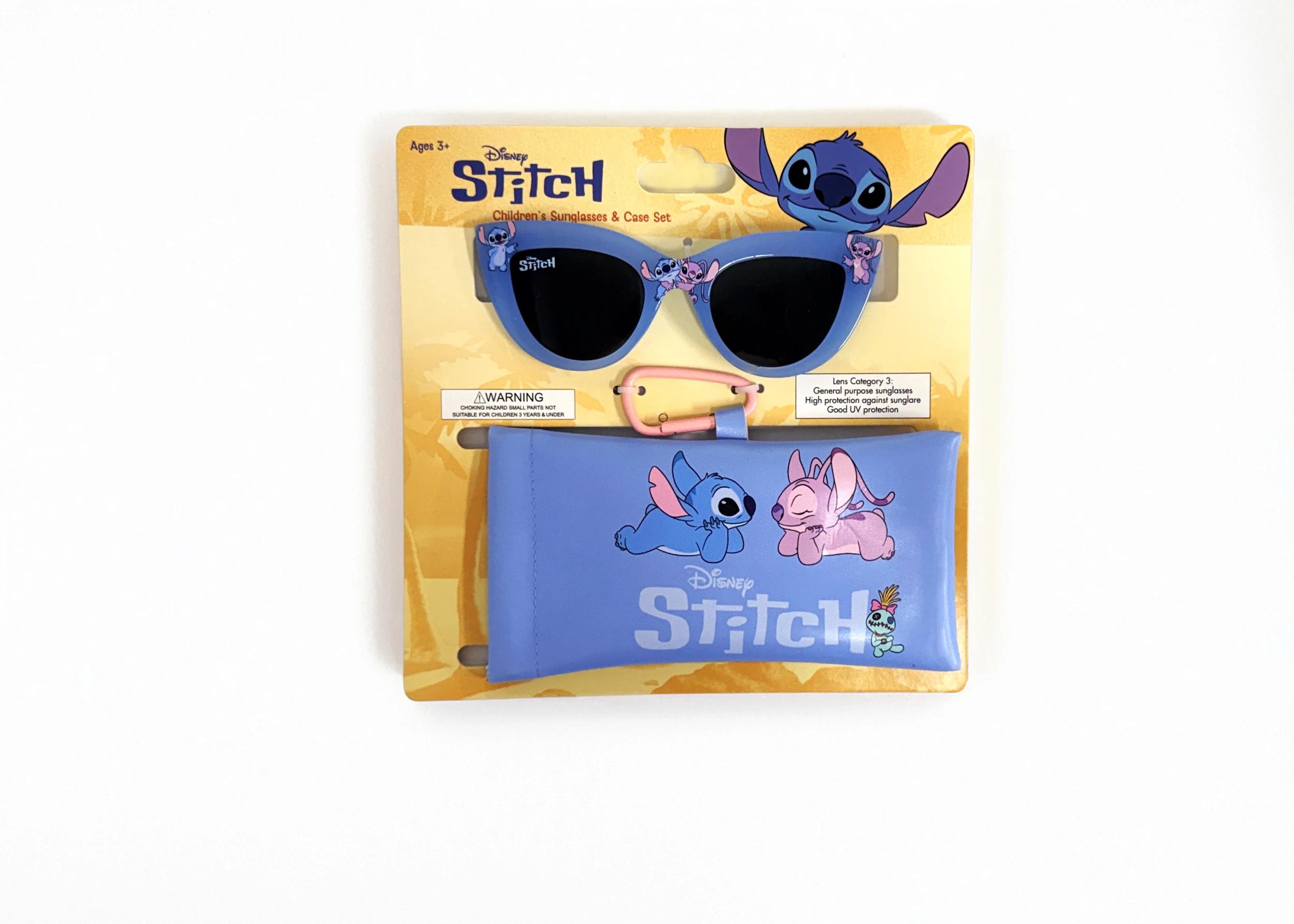 1 Disney Lilo & Stitch License Children's Sunglasses and Case Set Stitch, 1 of 6