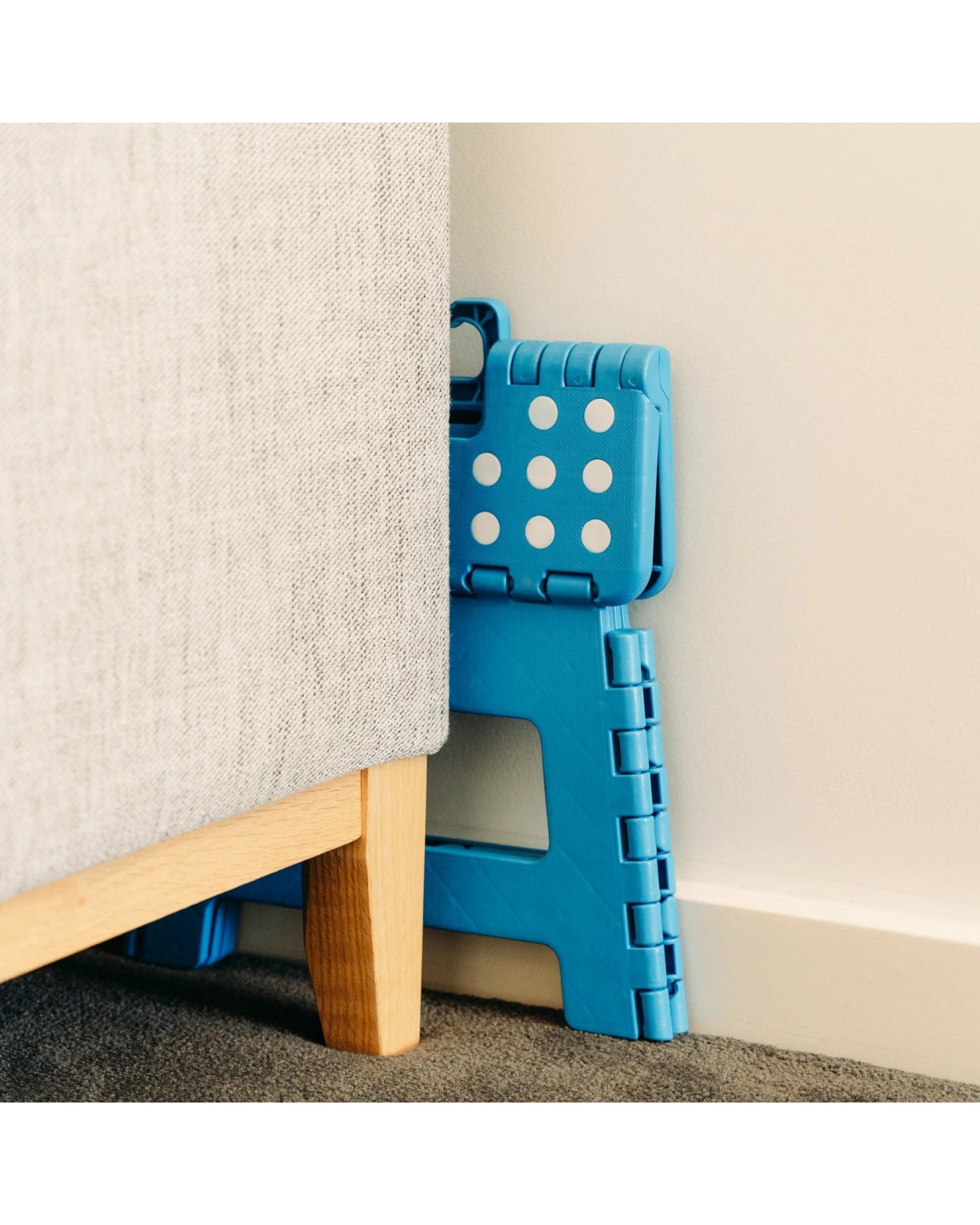 4 BR Home Portable Plastic Folding Step Stool Chair - Blue, 4 of 8