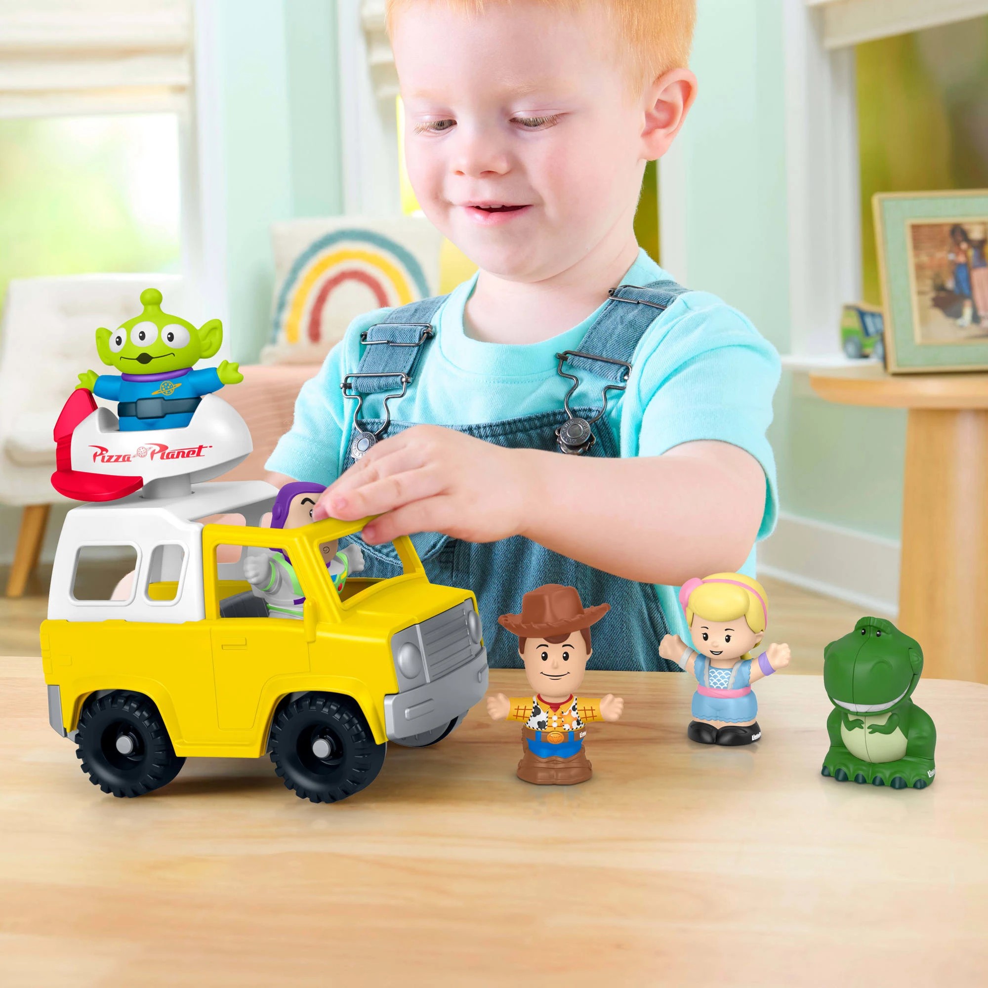 5 Fisher-Price Little People Disney & Pixar Toy Story Pizza Planet Truck & Buzz Lightyear Toy Pack, 5 of 6