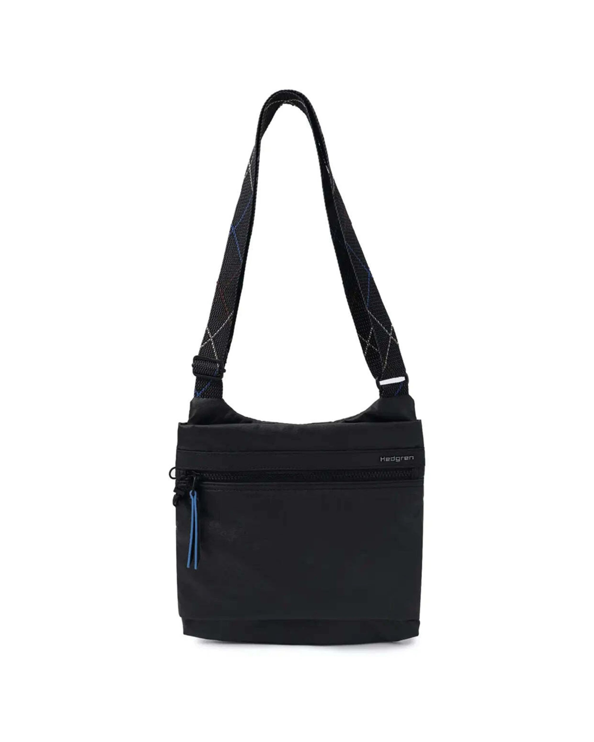5 Hedgren Faith Crossover Shoulder Bag RFID Pocket Water Repellent Nylon - Black, 5 of 5