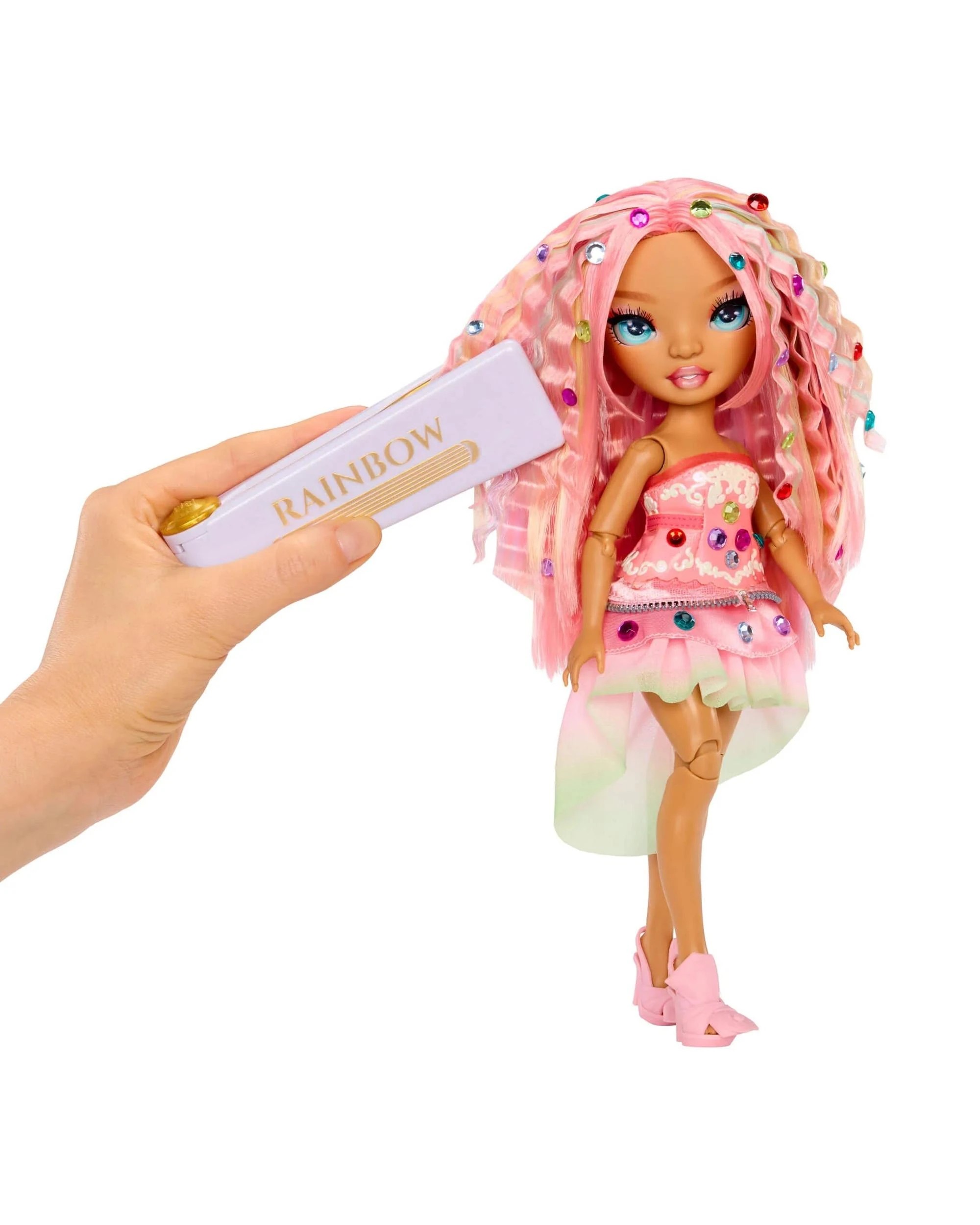 4 Rainbow High Be Dazzling Adeline Rose Fashion Doll - Pink, 4 of 7