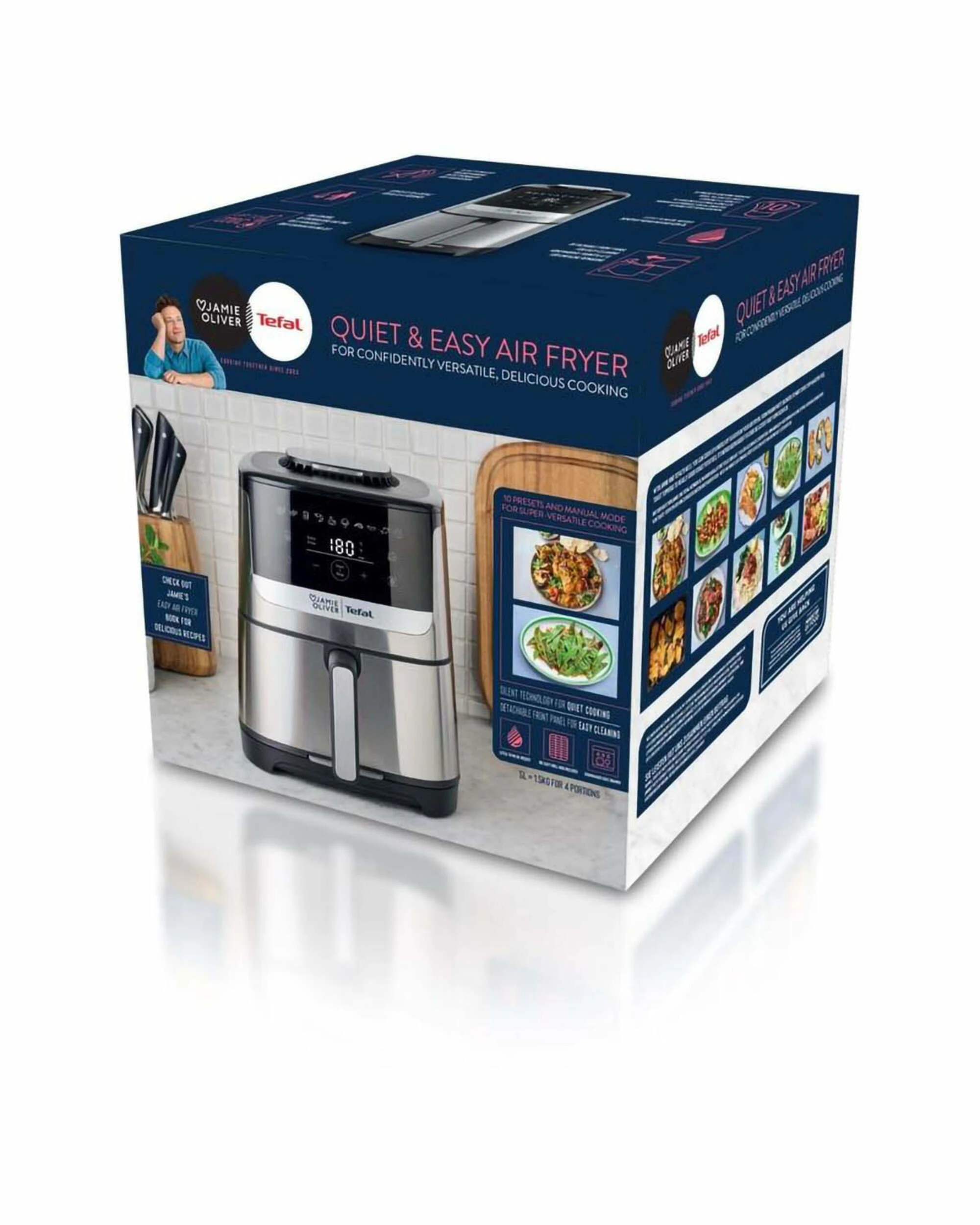 3 Tefal 5L Jamie Oliver Easy Fry Silence & Grill - BLACK, 3 of 5