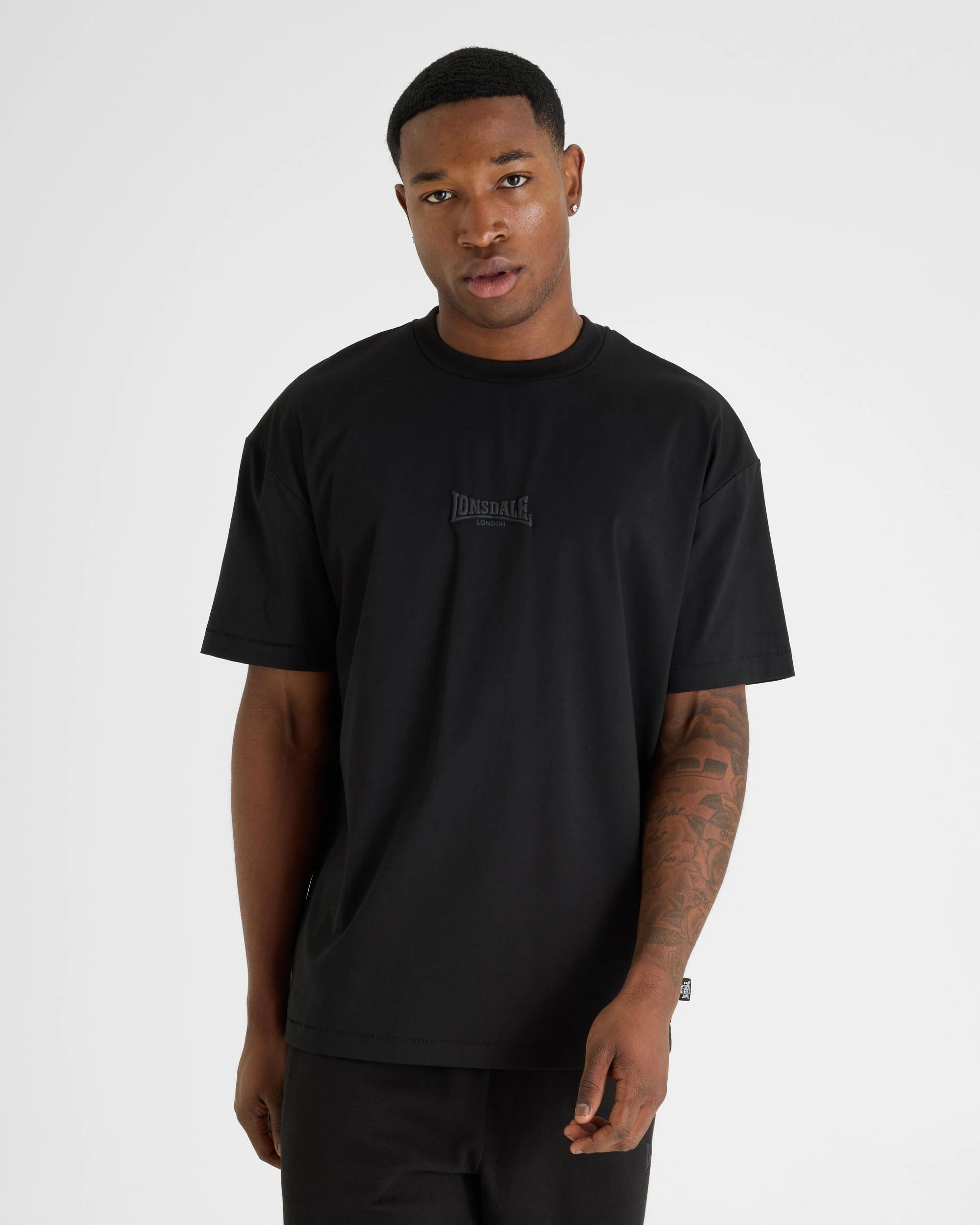 1 Lonsdale London Leisure T-Shirt BLACK, 1 of 4