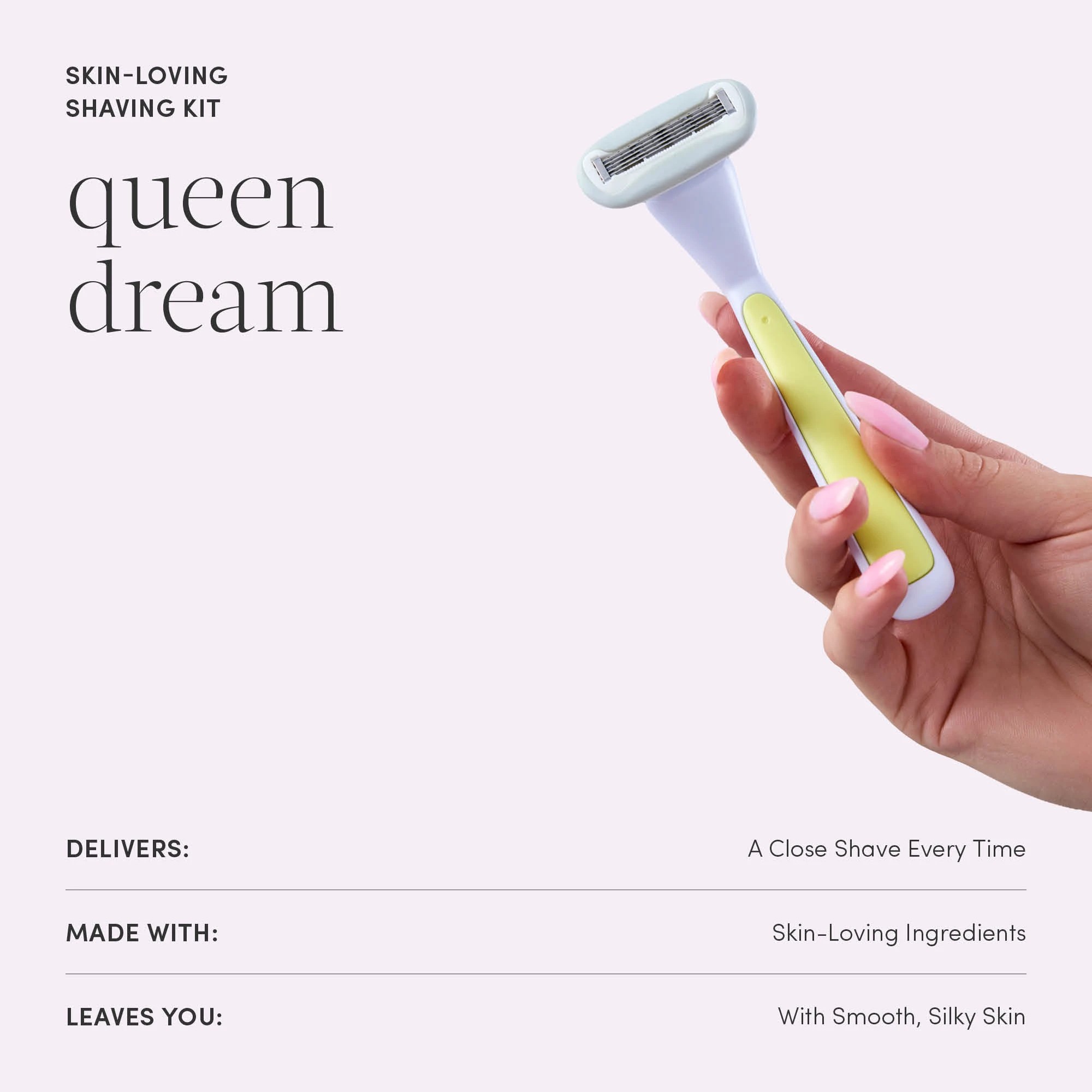 8 Gem Queen Dream Starter Set Skin-Loving Shave Kit, 8 of 8