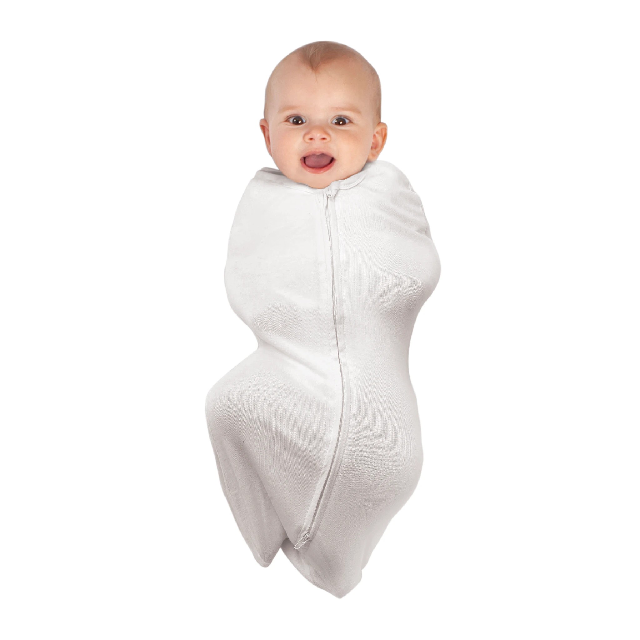 1 Babystudio Bamboo Swaddle Pouch 0.5 Tog Small (0-3 Months) - Bright White
 - White, 1 of 1