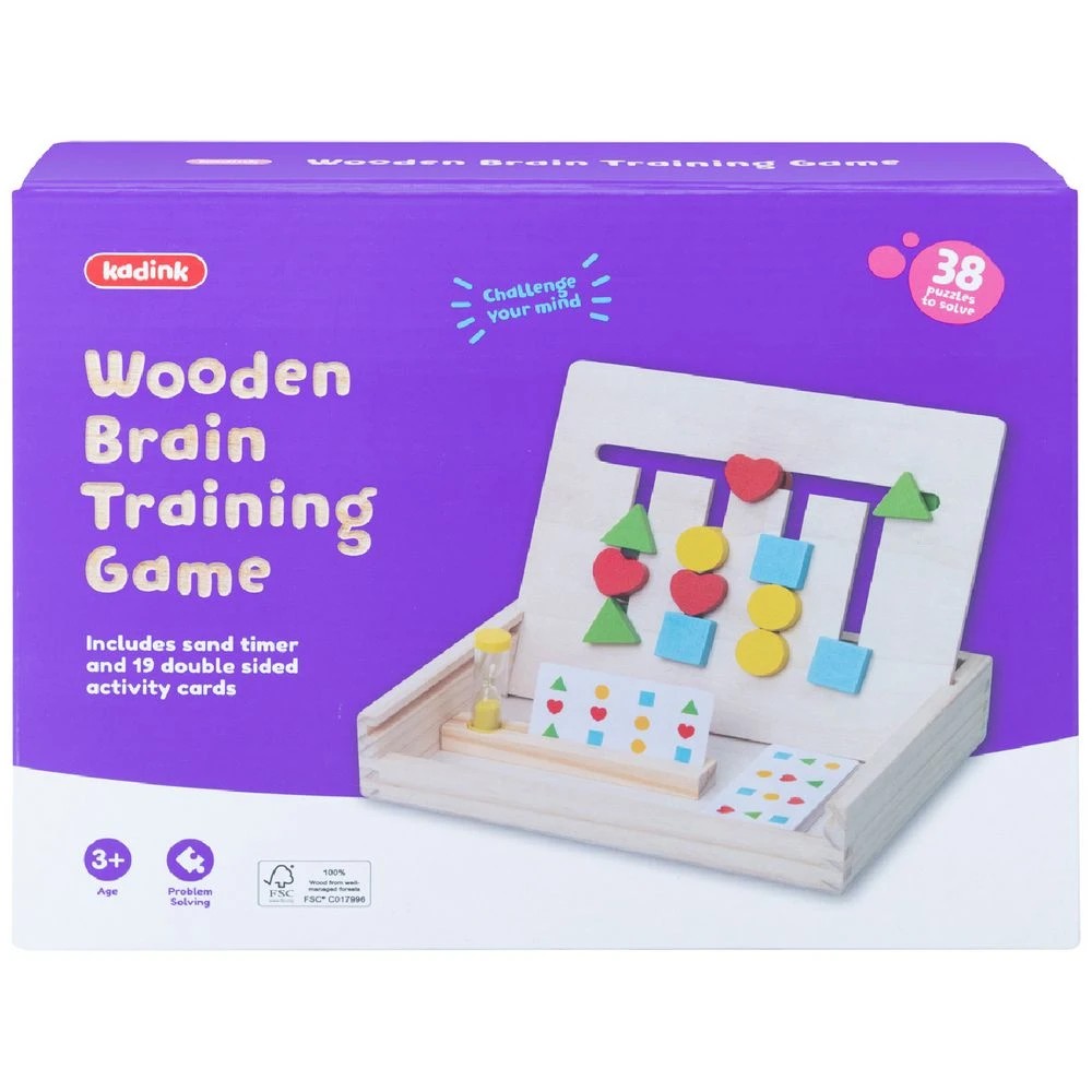 1 Kadink Wooden Maze Brain Training Puzzle Game, 1 of 5