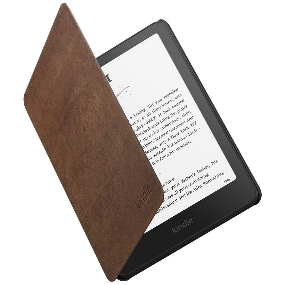 2 Amazon Kindle Paperwhite Premium Leather Case Walnut, 2 of 5