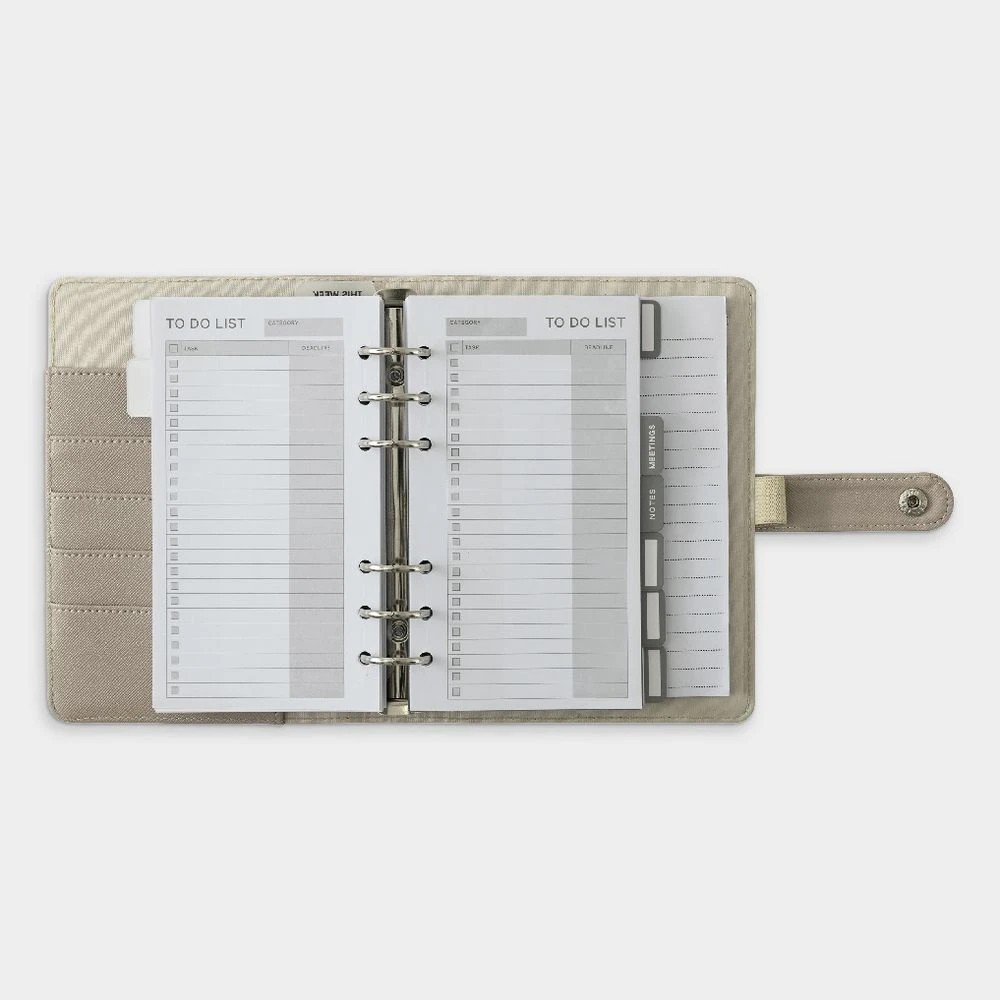 7 Otto Undated Personal Time Planner Stone, 7 of 10