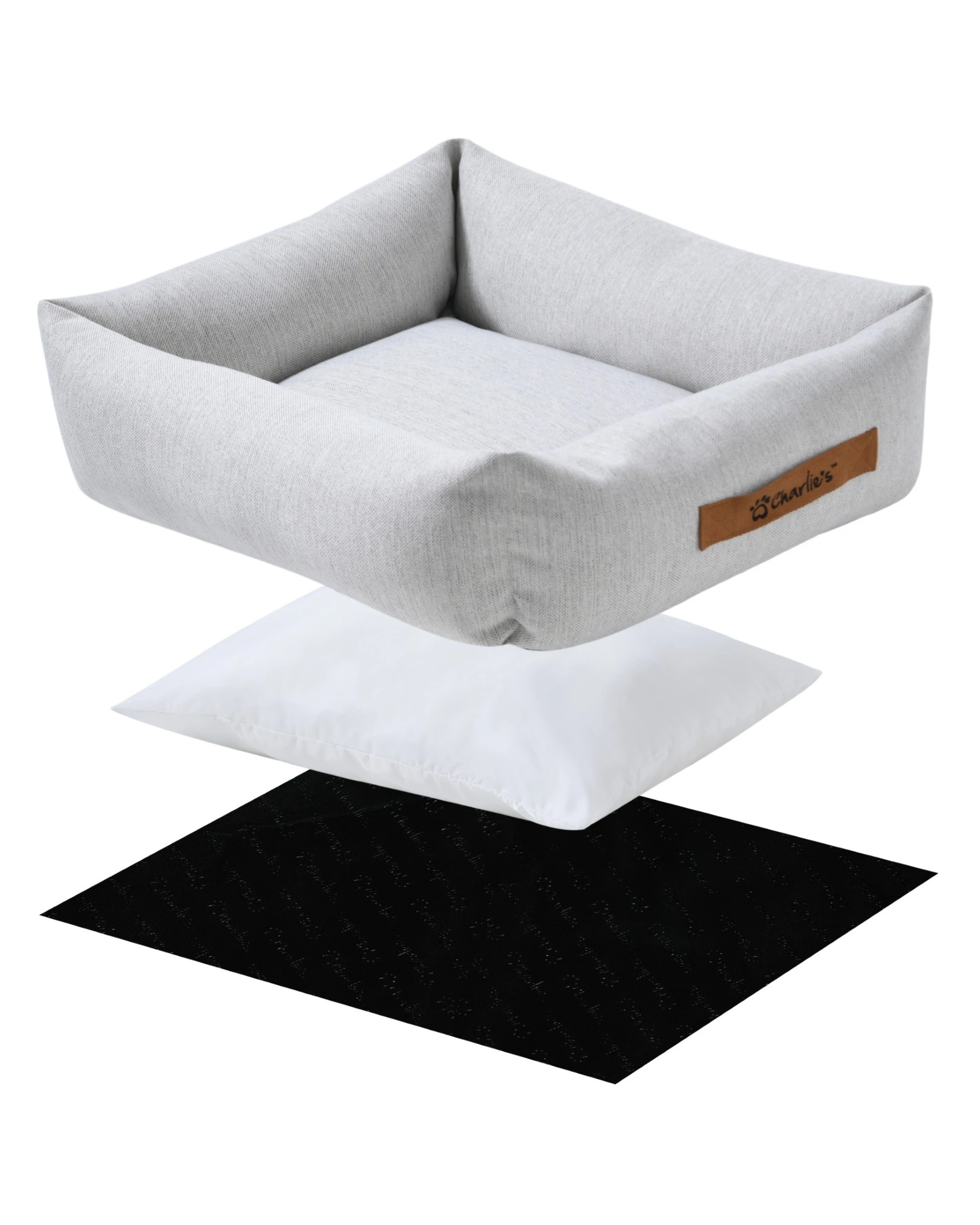6 Charlie's Brooksy Woven Dog Bed Small - Natural, 6 of 10