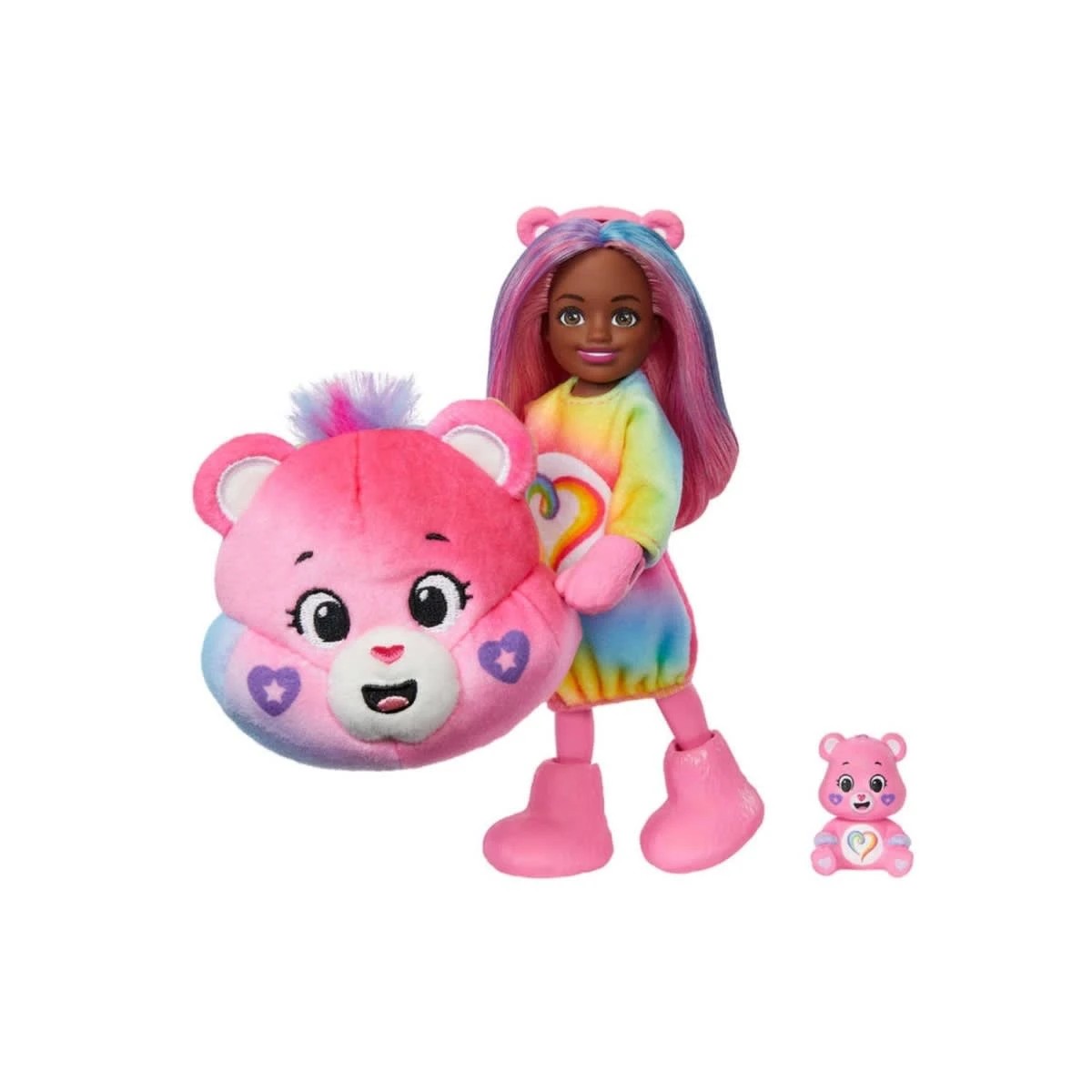 3 Barbie Cutie Reveal Care Bears Chelsea Small Dolls & Accessories - Assorted, 3 of 7