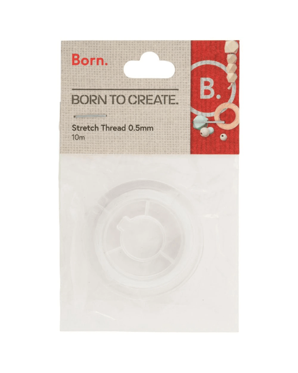 Born 0.5mm Stretch Thread 10m Clear