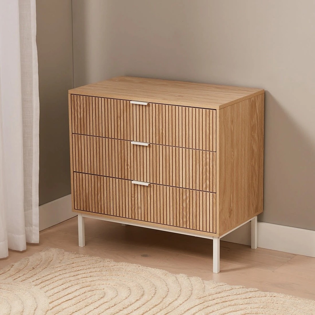 2 Isla 3 Drawer Chest, 2 of 8
