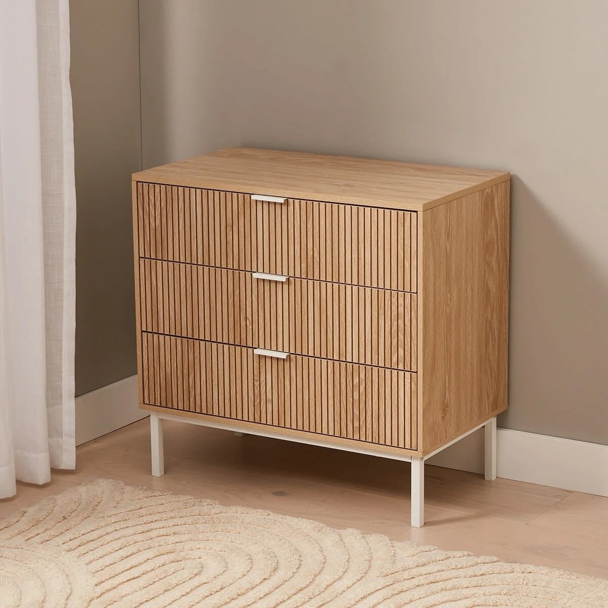 3 Isla 3 Drawer Chest, 3 of 9