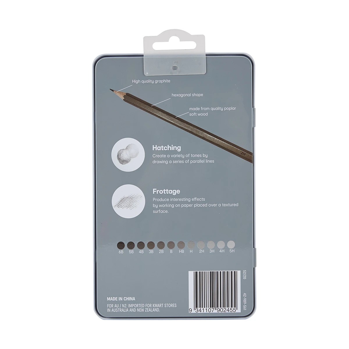 6 12 Pack Sketching Pencils, 6 of 6