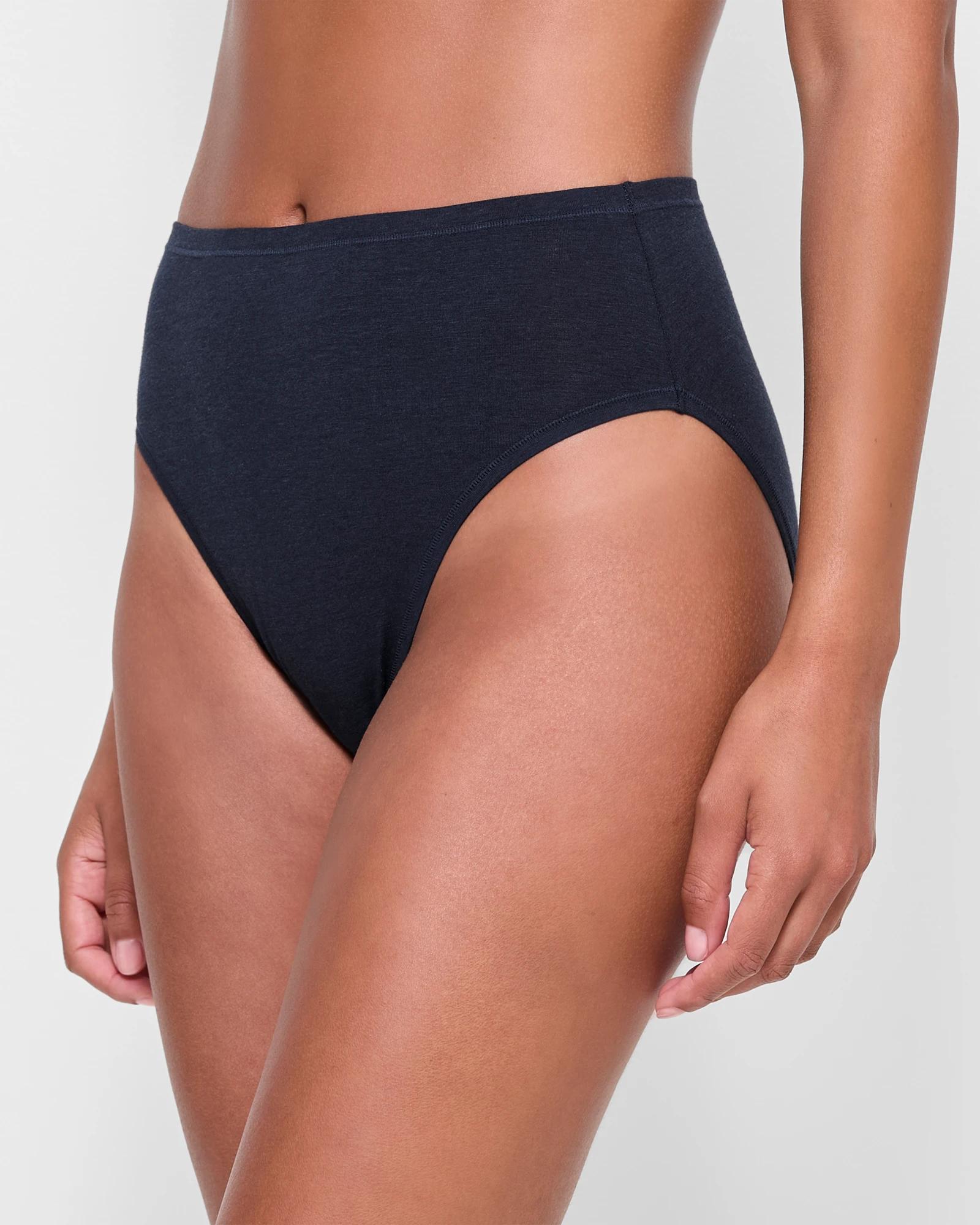1 Target 2 Pack Bamboo High Cut Briefs NAVY BLUE, 1 of 4