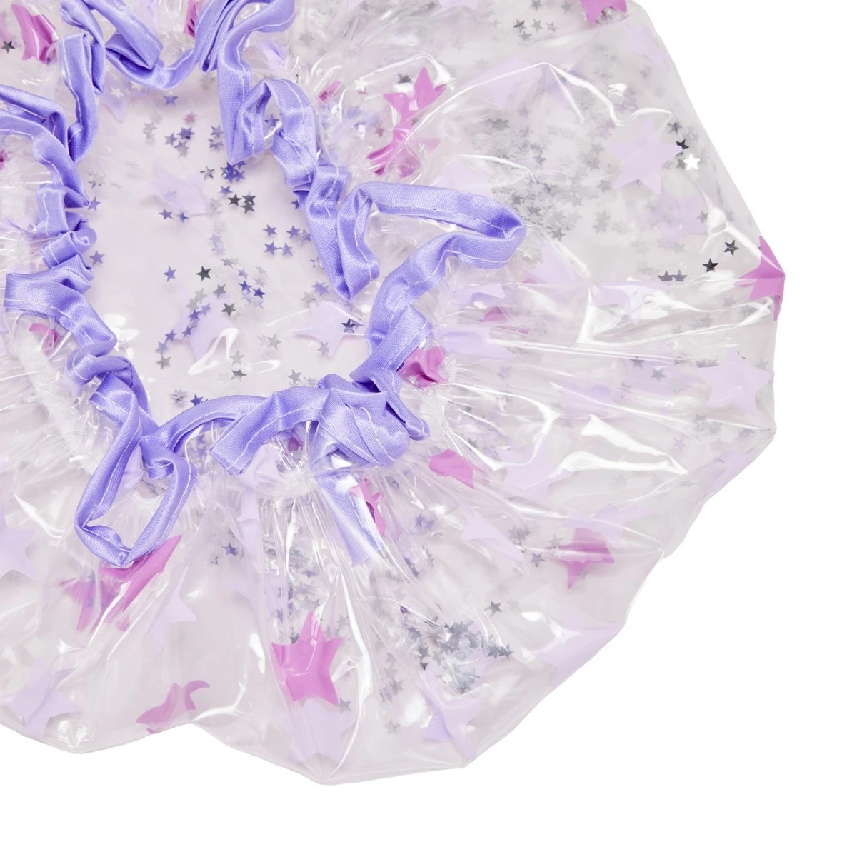 3 OXX Bodycare Shower Cap - Star Glitter, 3 of 4