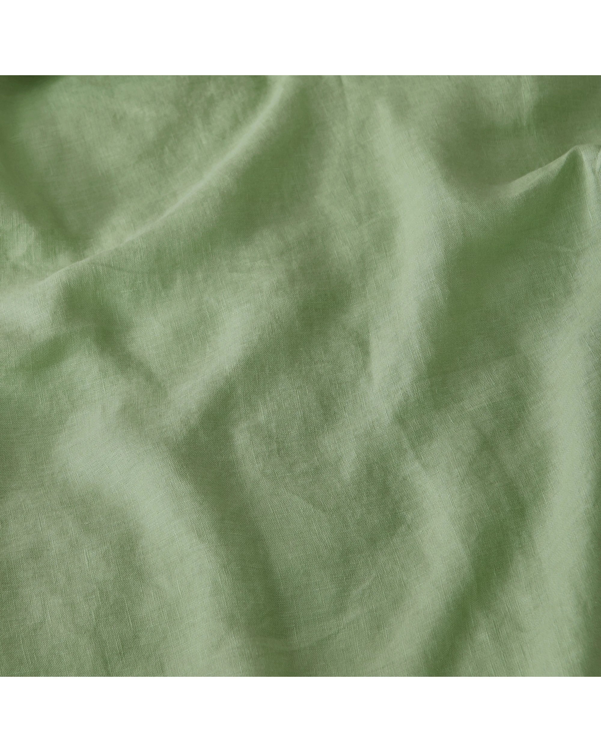 6 Natural Home 100% European Flax Linen Quilt Cover Set - Super King Bed - Sage, 6 of 9