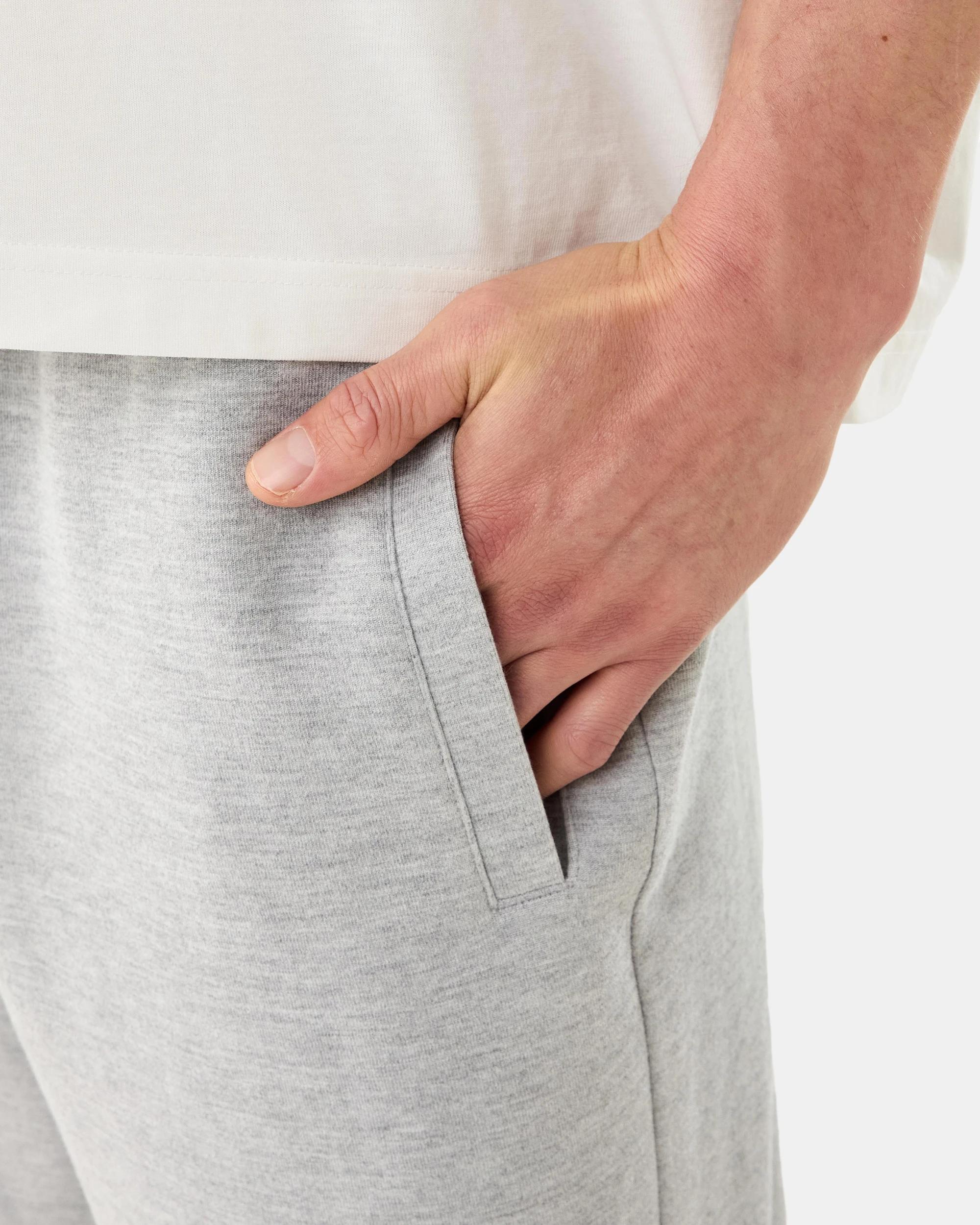 6 Baggy Interlock Shorts Grey Marle, 6 of 7