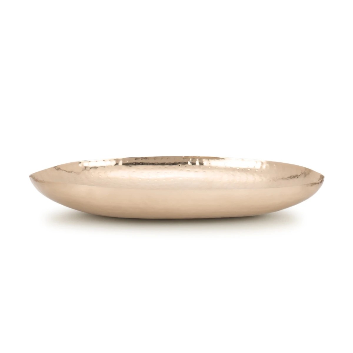 2 Hammered Decor Tray - Gold Look, 2 of 7