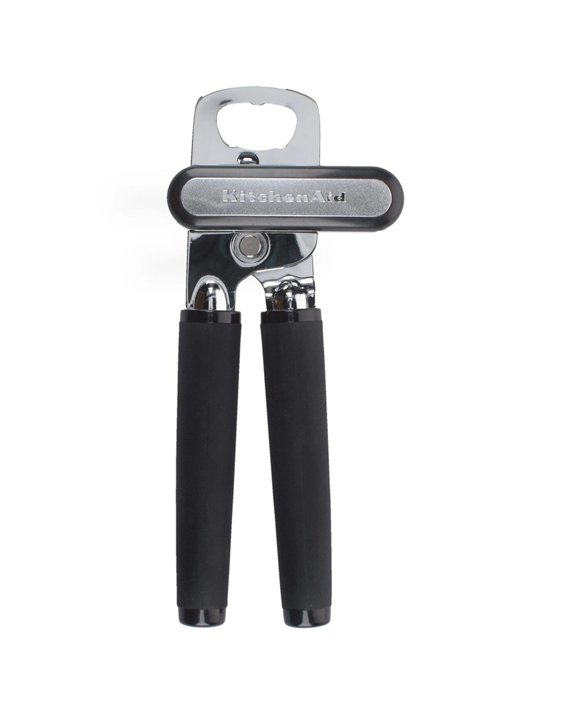 2 KitchenAid 2pk Stainless Steel Can Opener Soft Touch Ergonomic Handles - Black, 2 of 5