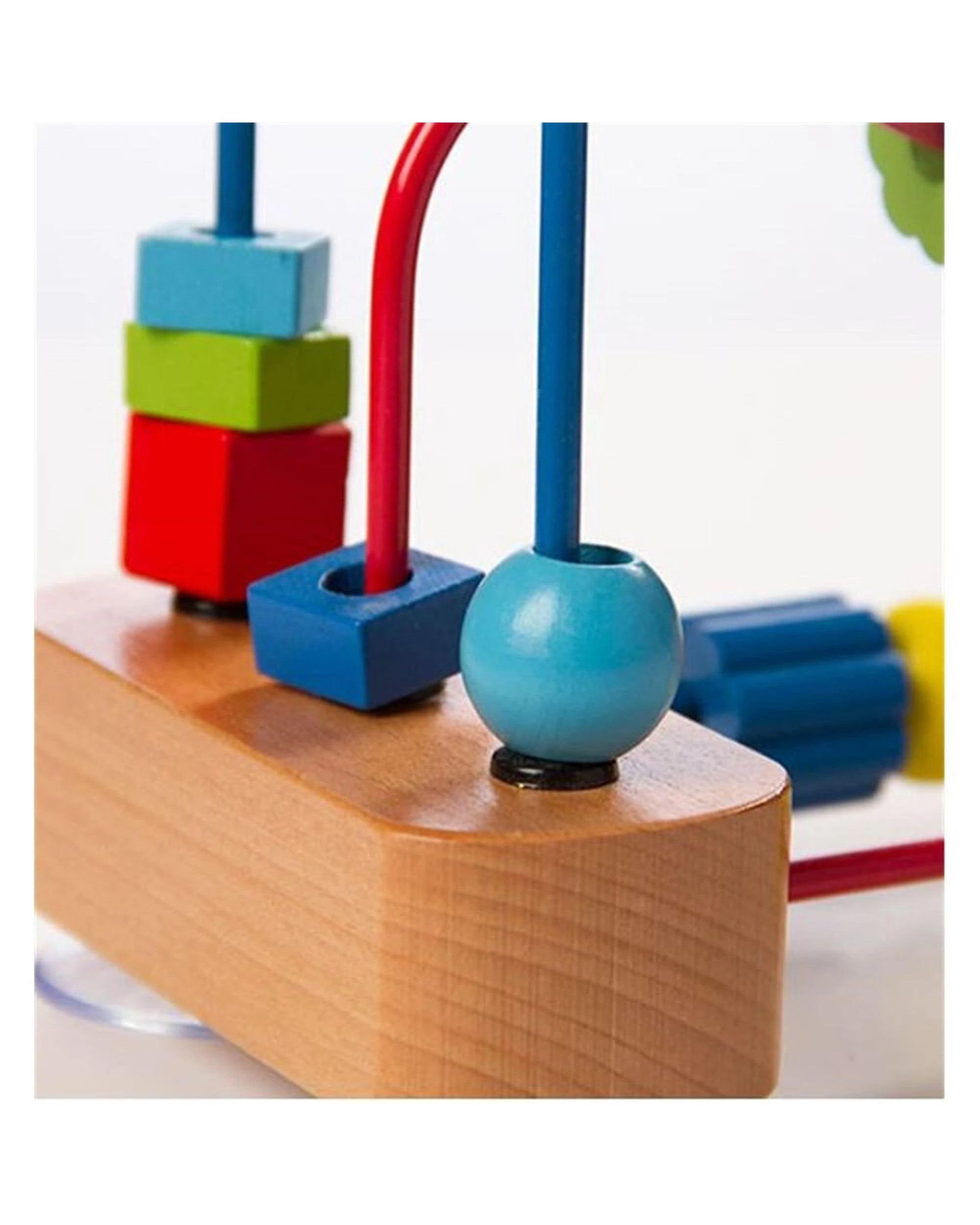 1 Fat Brain Toy Co. Whoopsydoo Bead Coaster, 1 of 2