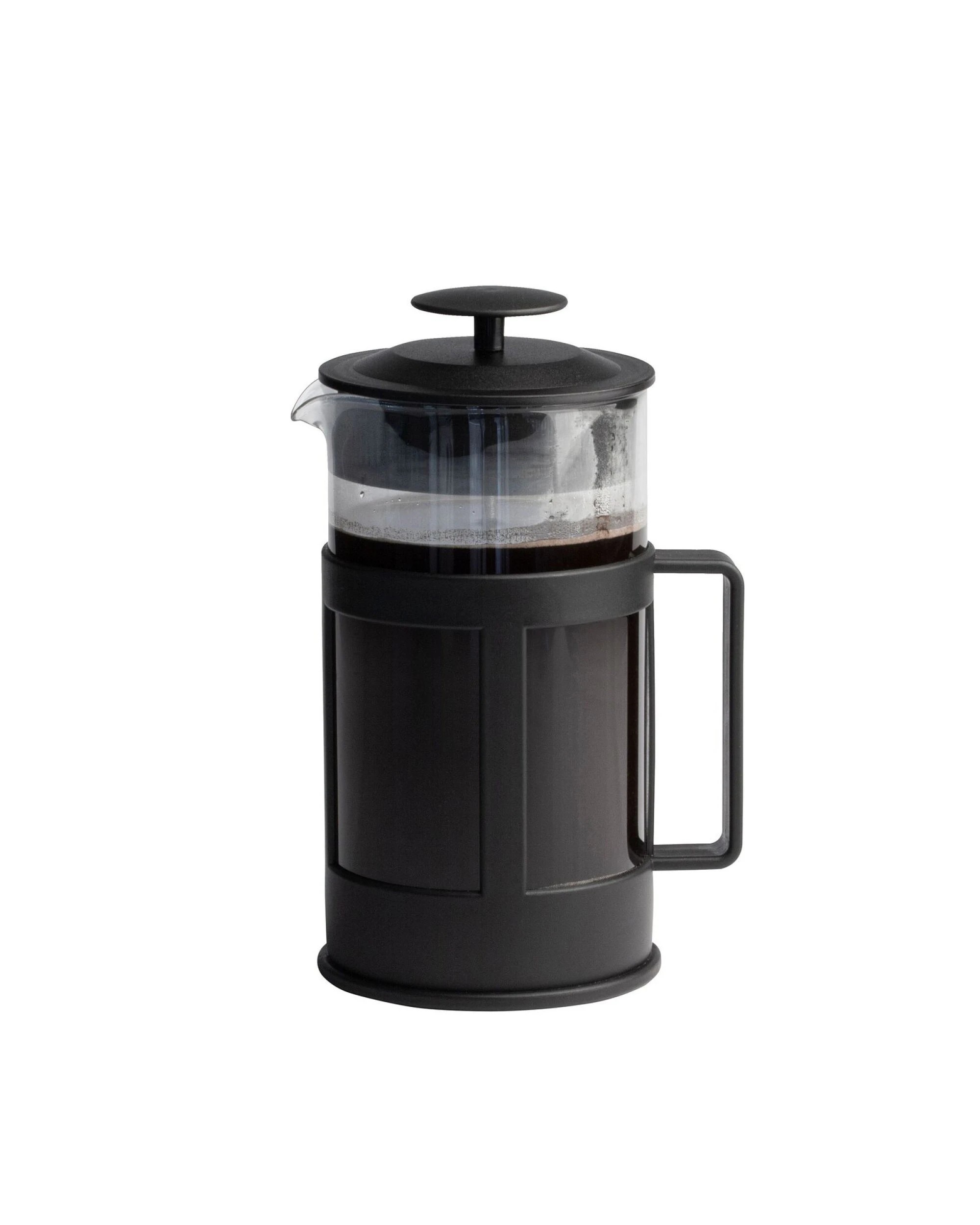 2 Euroline 2x 1L Tea & Coffee Glass Plunger French Press (1000ml) - Black, 2 of 3
